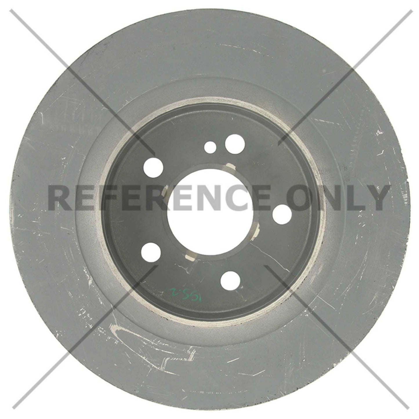 Centric Parts Disc Brake Rotor High Carbon Alloy with Advanced Metallurgy 125.35149