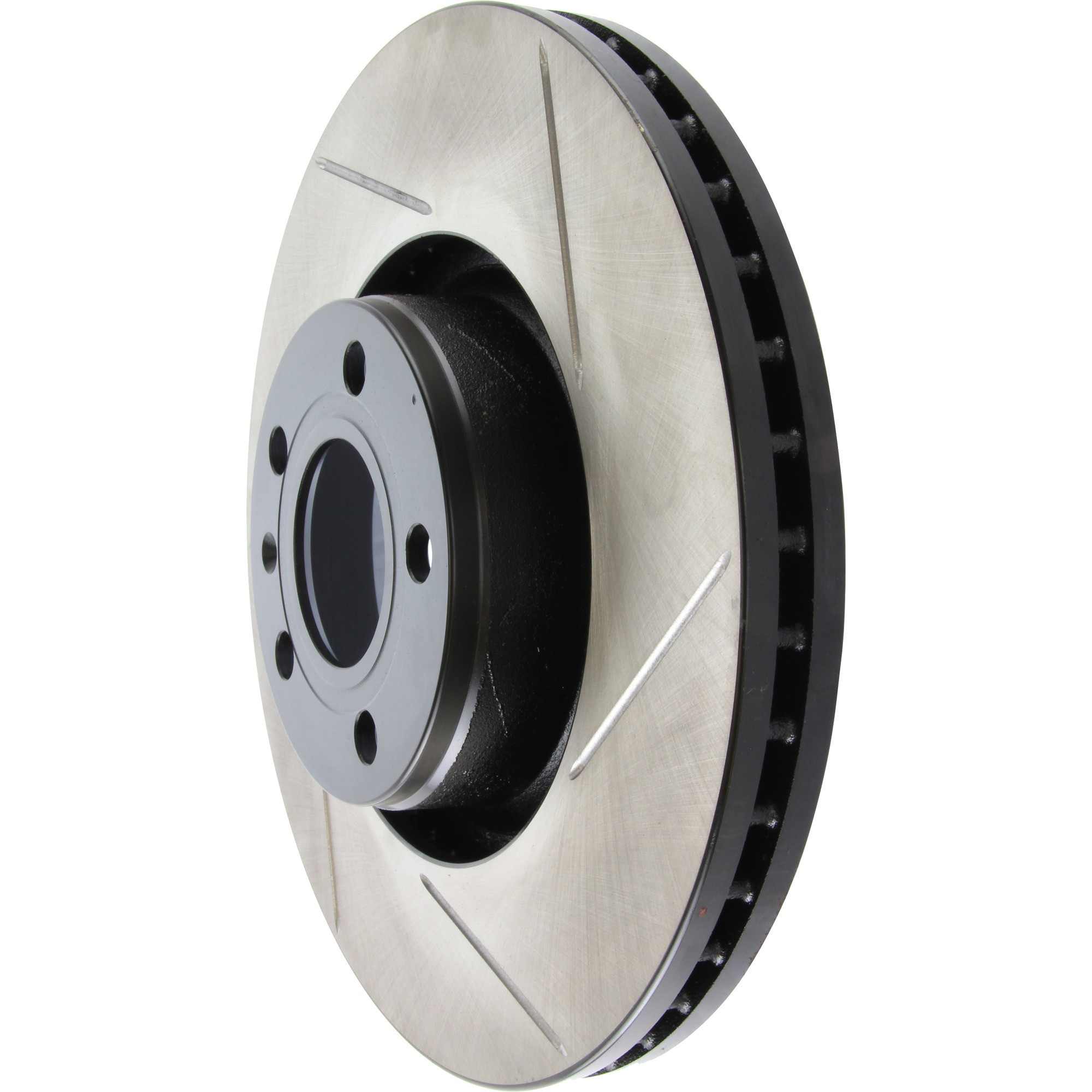 StopTech Sport Slotted Brake Rotor; Front Left