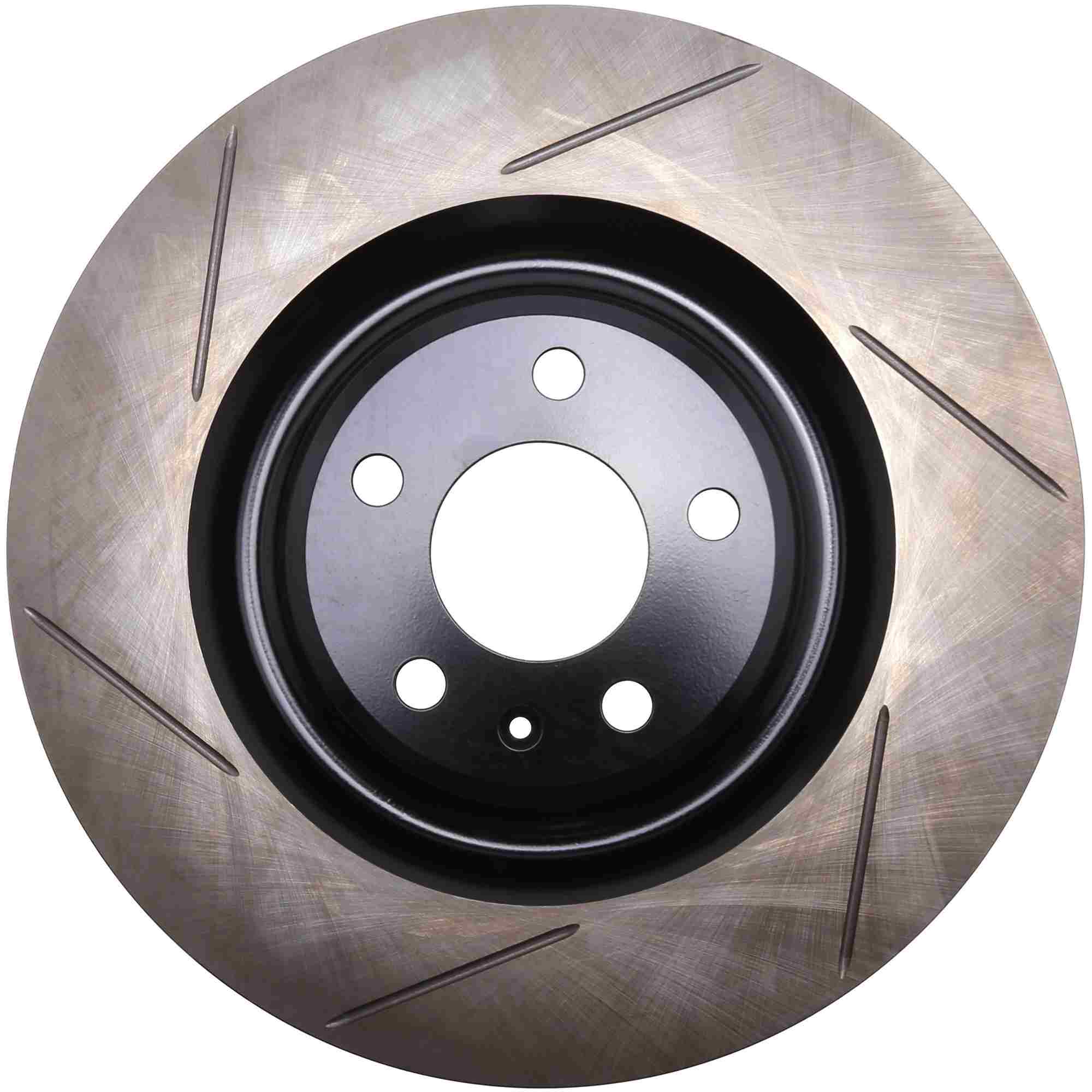 StopTech 16-20 Audi Q7 Rear Right Sport Slotted Brake Rotor 126.33155SR