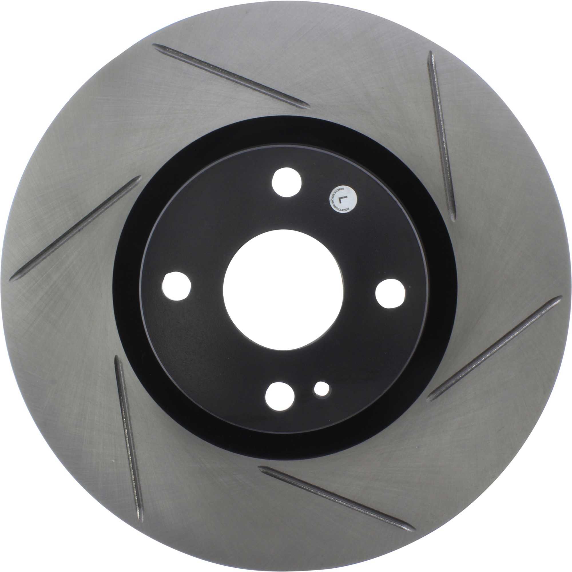 StopTech 16-17 Mazda MX-5 Front Driver Side Slotted Sport Brake Rotor 126.45092SL