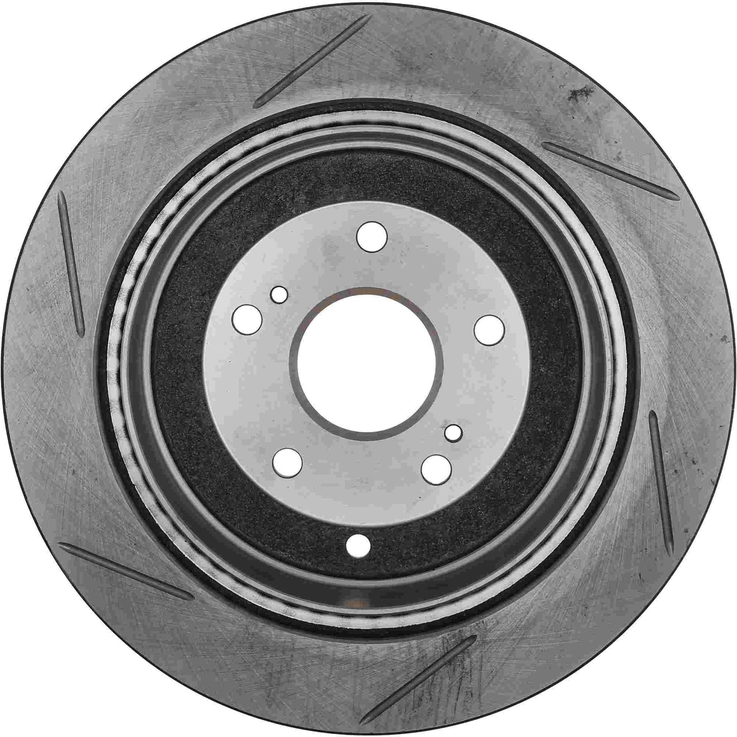 StopTech Sport Slotted Brake Rotor; Rear Left