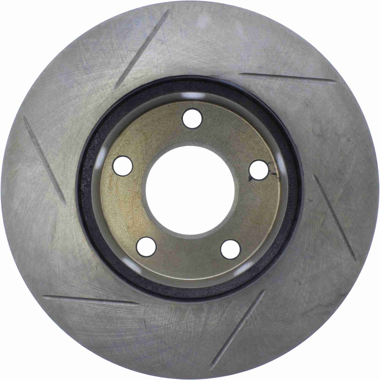 StopTech Sport Slotted Brake Rotor; Rear Left