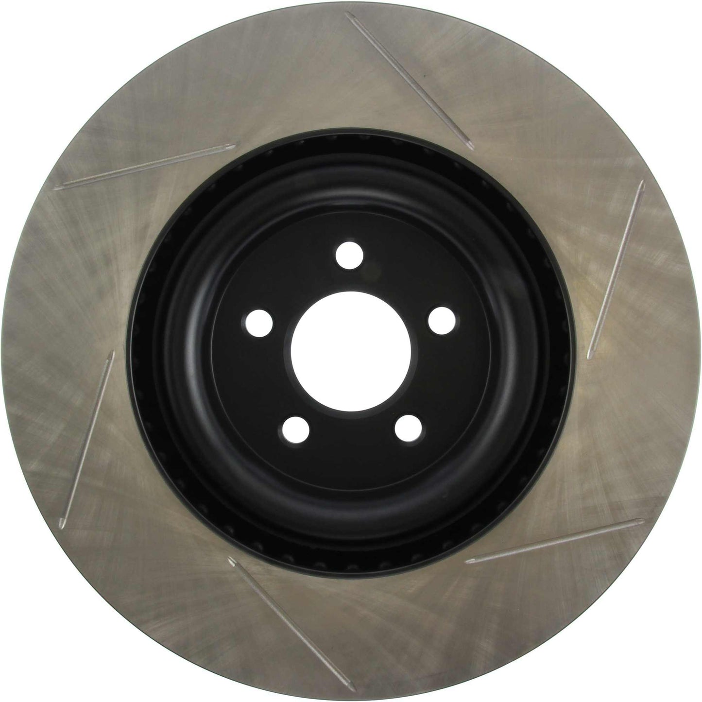 StopTech Power Slot 15-18 Ford Mustang GT w/ Brembo Slotted Front Right Rotor 126.61116CSR