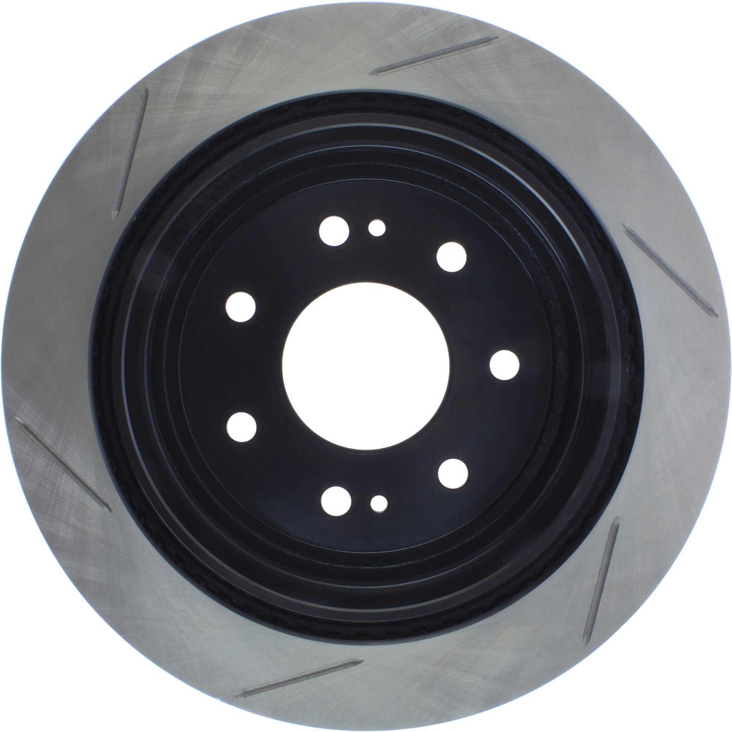 StopTech Sport Slotted Brake Rotor; Rear Left