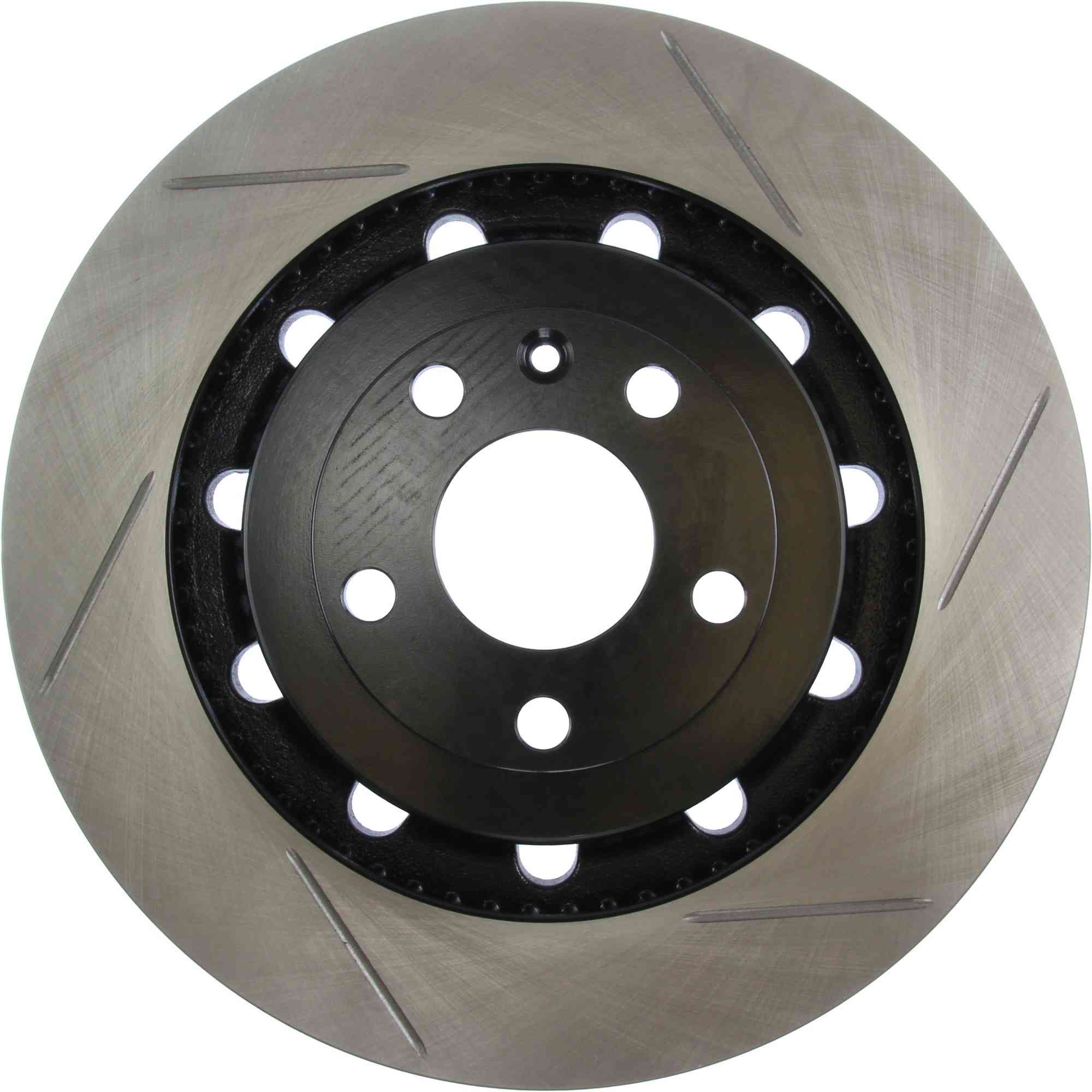 StopTech 13-17 Ford Taurus/ 13-17 Ford Explorer Cryo Slotted Front Left Sport Brake Rotor 126.65136CSL