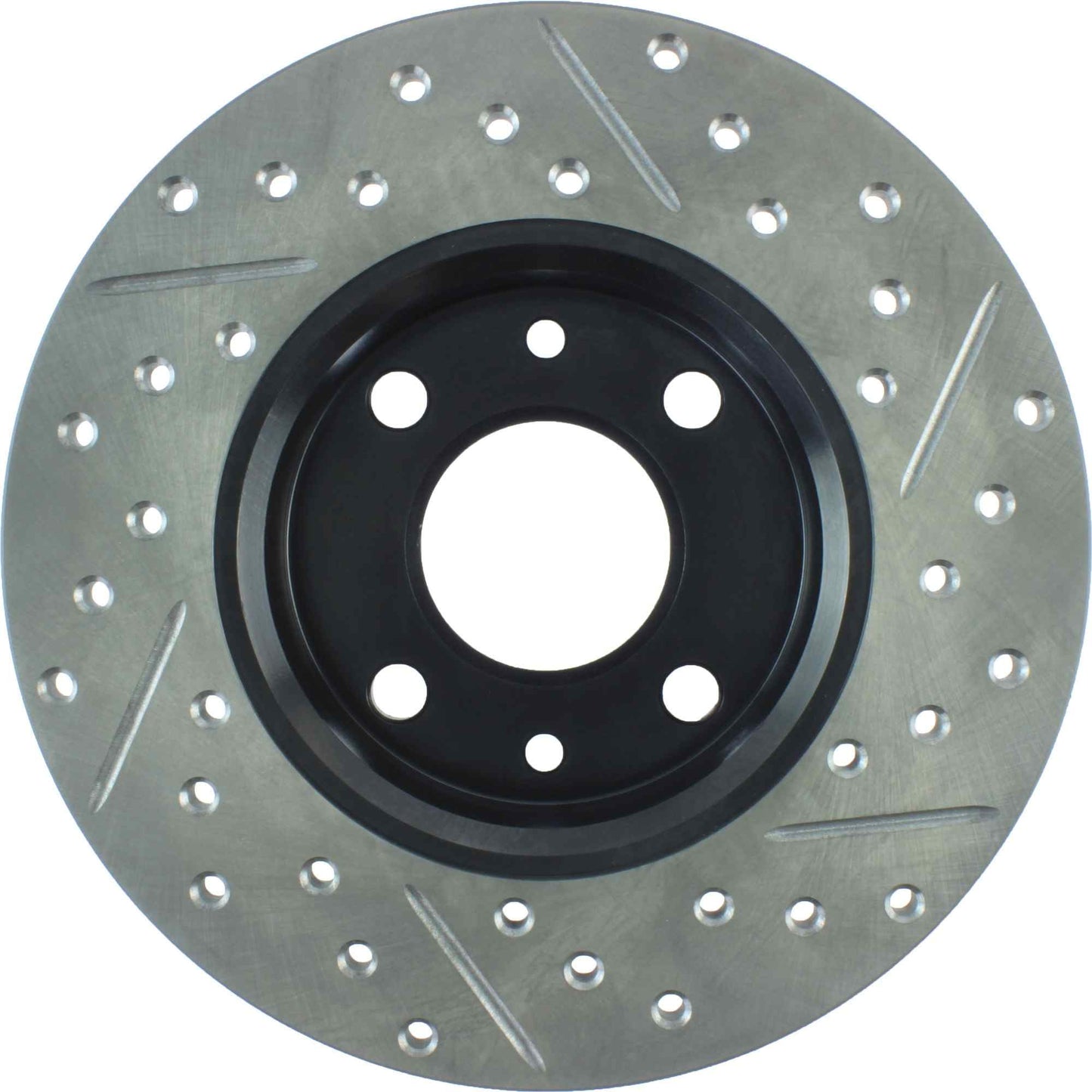 StopTech Slotted & Drilled Sport Brake Rotor 127.04001R