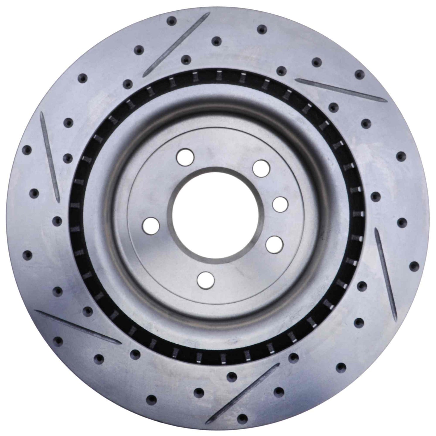 StopTech 13-17 Range Rover Left Slotted & Drilled Sport Brake Rotor 127.22024L