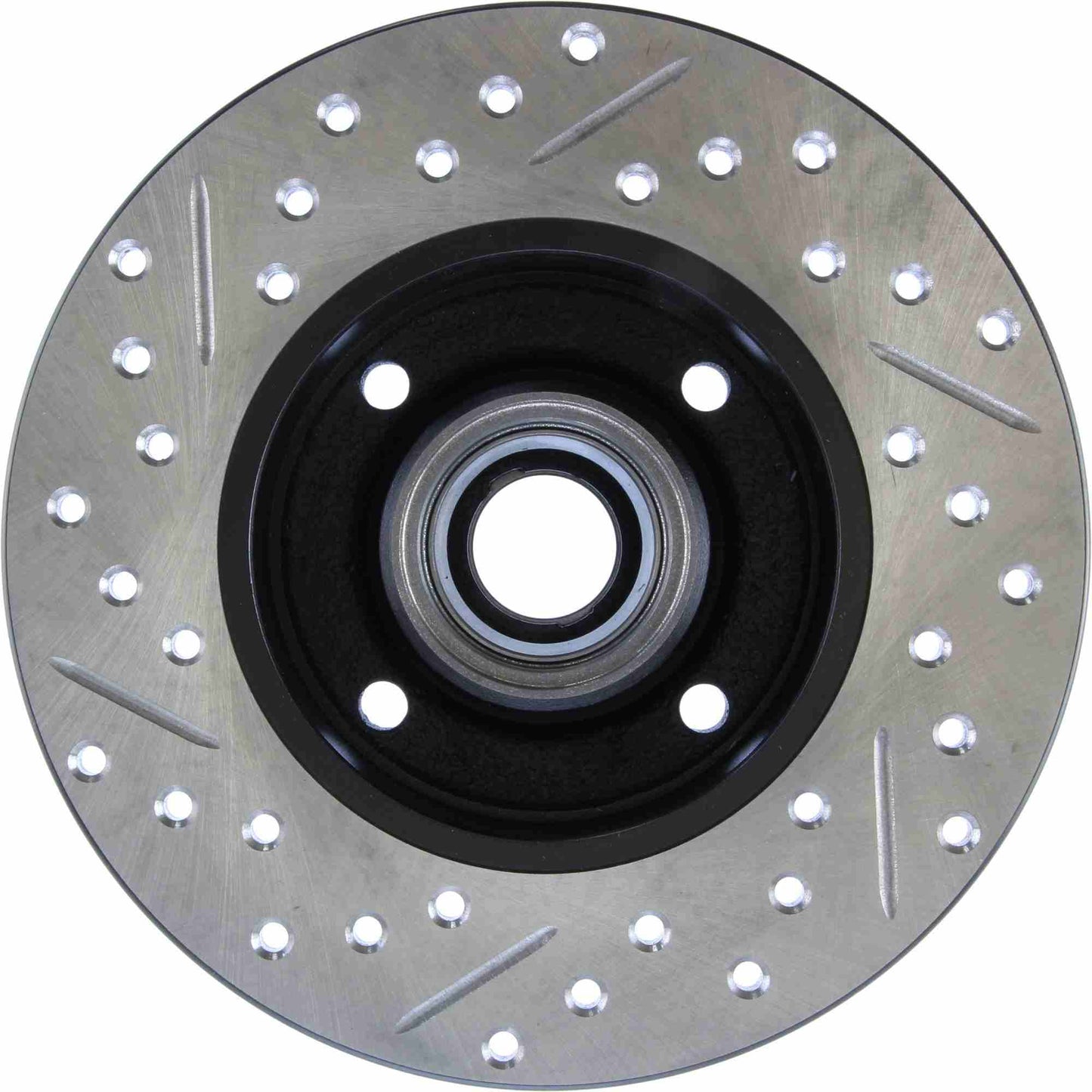 StopTech 99-02 VW Cabrio/Cabriolet / 89-81 Corrado / 93-98 Golf GL Slotted & Drilled Left Rear Roto 127.33022L