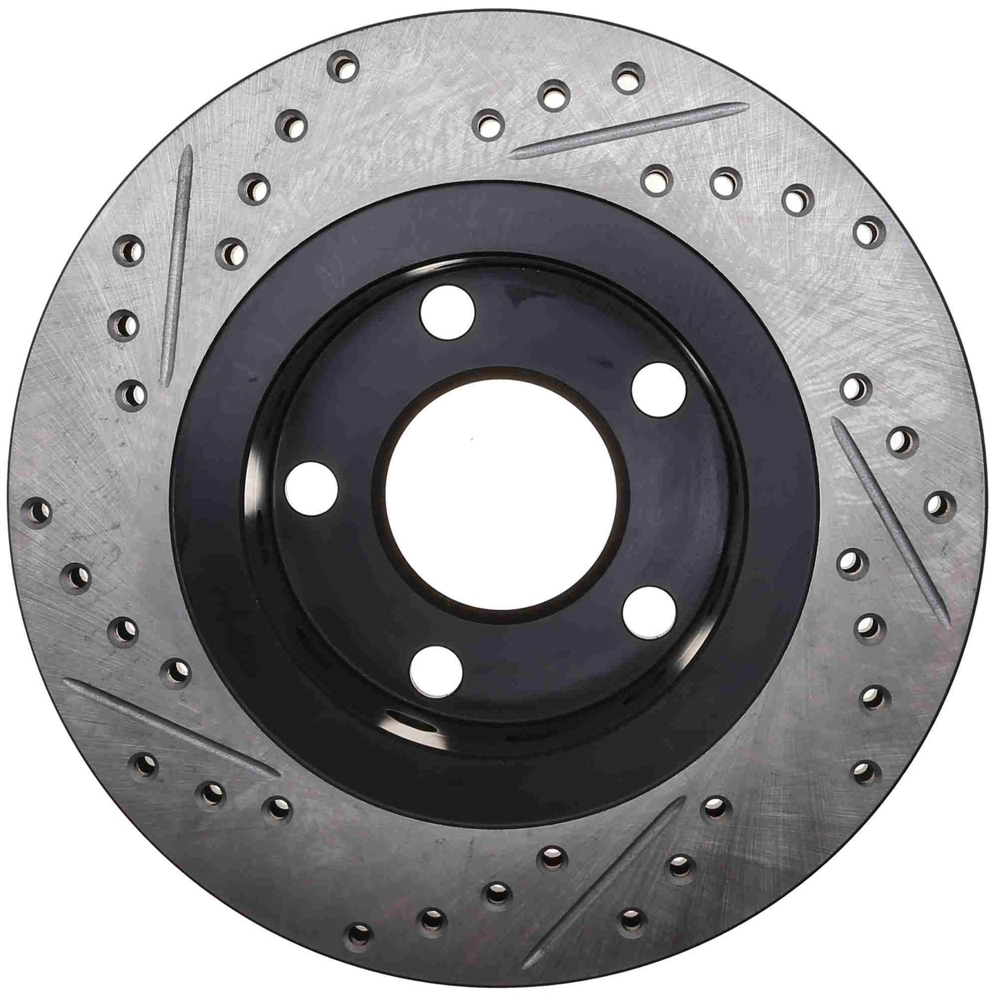 StopTech 00-04 Audi A6 Quattro 4.2L Sport Slotted & Drilled Rear Left Rotor 127.33072L