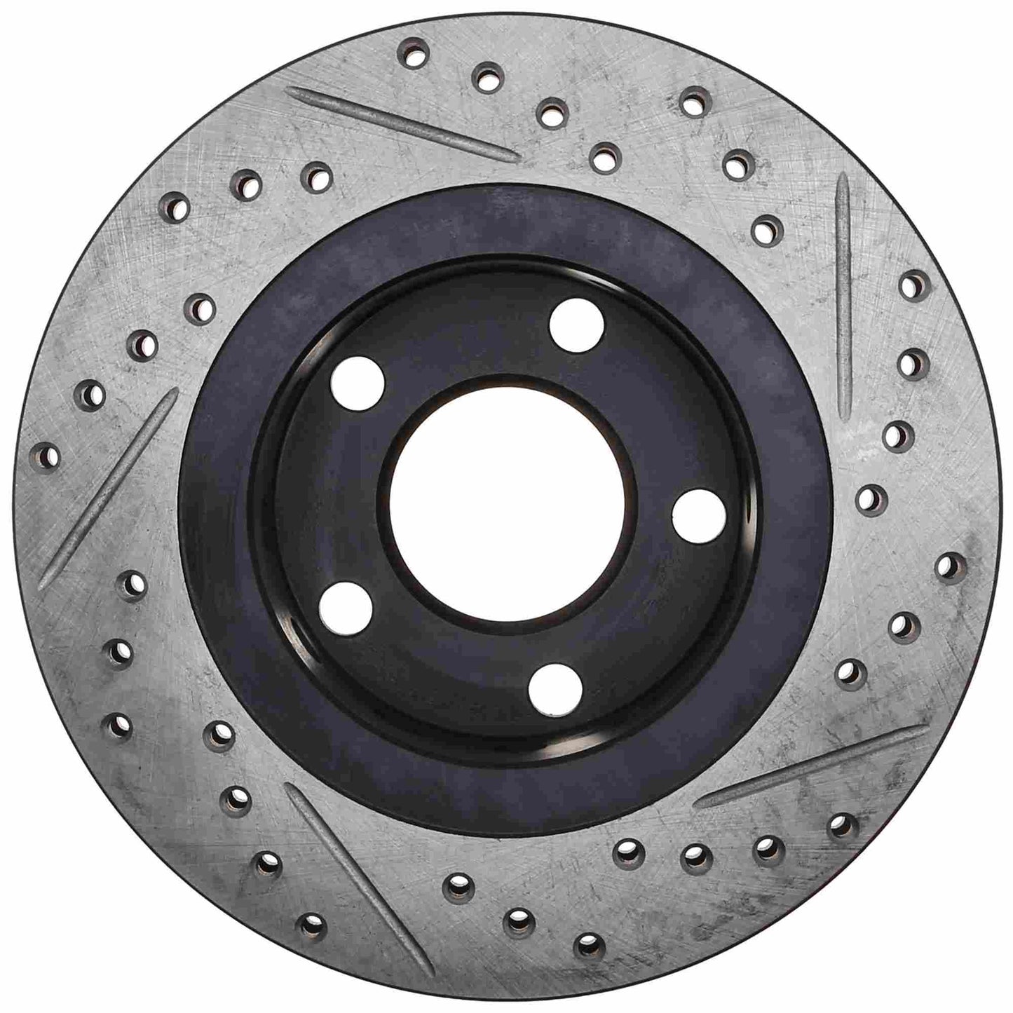 StopTech 00-04 Audi A6 Quattro 4.2L Sport Slotted & Drilled Rear Right Rotor 127.33072R