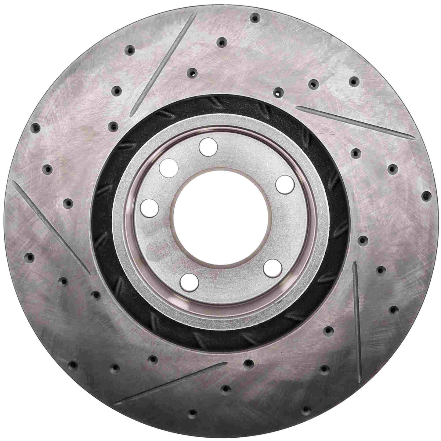 StopTech 11-18 Porsche Cayenne Sport Slotted & Drilled Front Left Brake Rotor 127.33142L