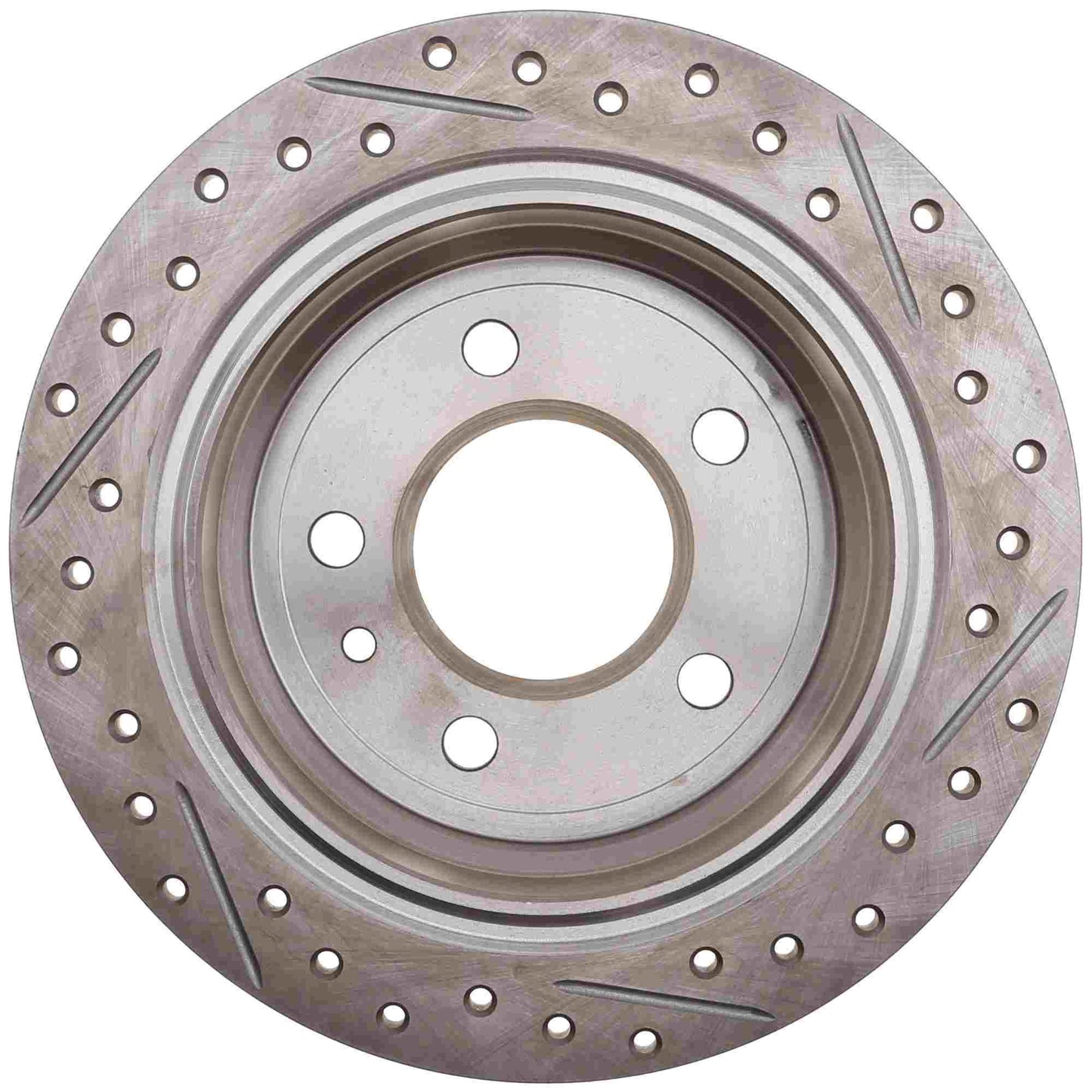 StopTech Slotted & Drilled Sport Brake Rotor 127.34016R