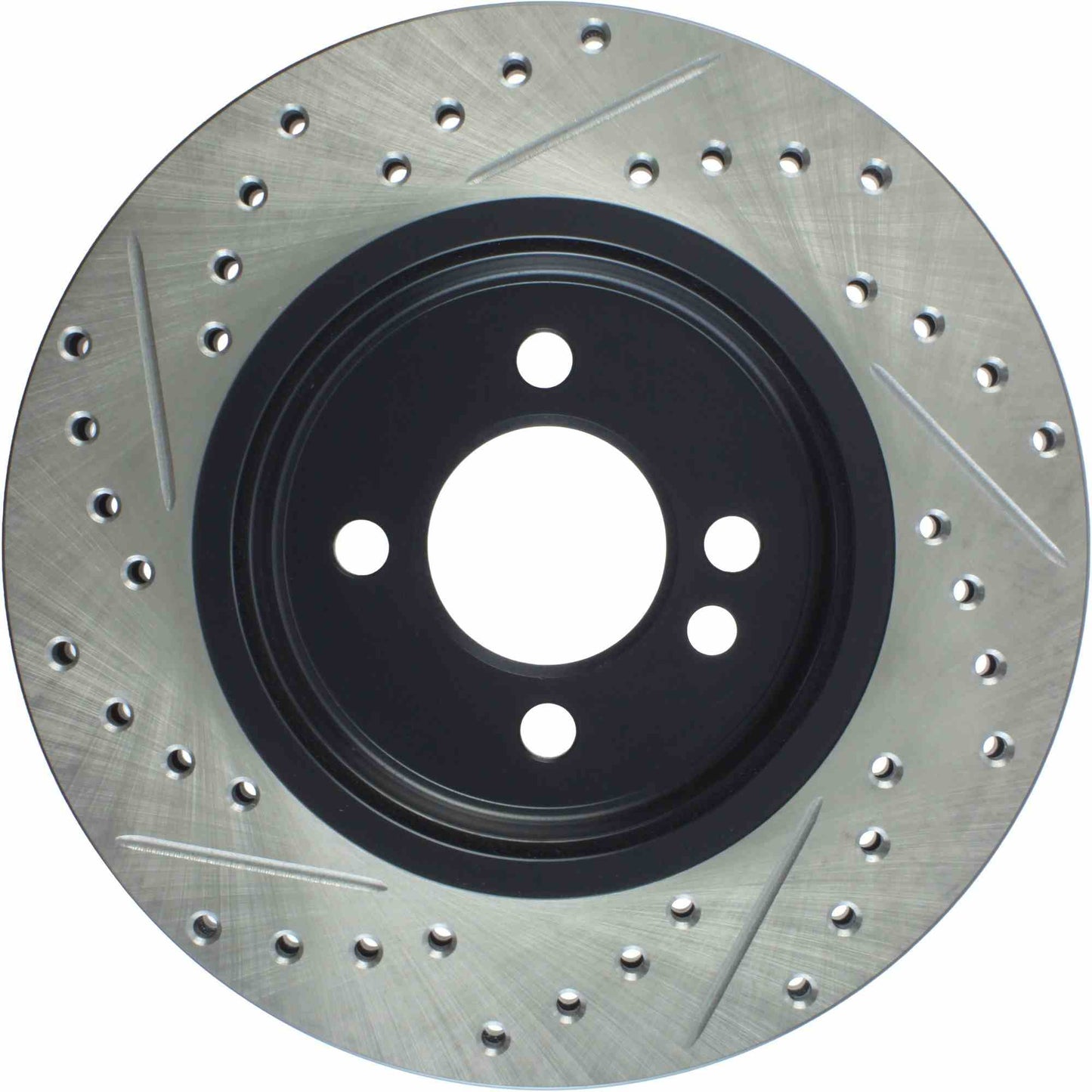StopTech 02-07 Mini Cooper/Cooper S Slotted & Drilled Left Front Rotor 127.34067L