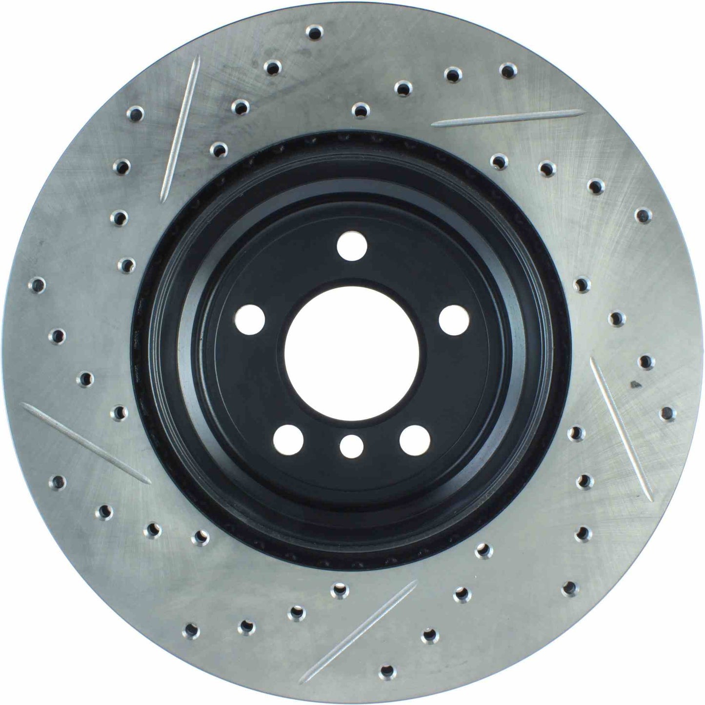 Stoptech 07-18 BMW X5 / 08-19 BMW X6 Sportstop Cryo Drilled & Slotted Rotor - Rear Left 127.34095CL