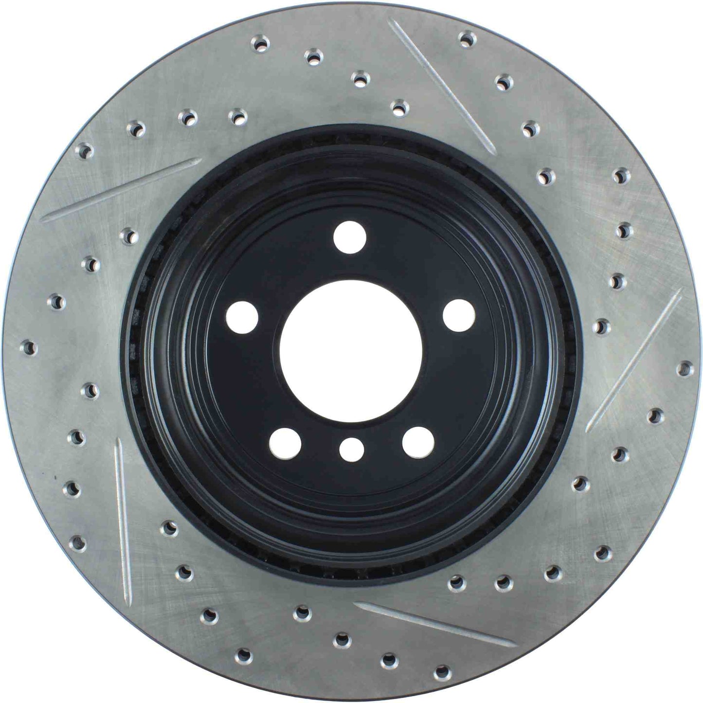 StopTech 12-16 BMW 335i Slotted & Drilled Rear Right Rotor 127.34141R
