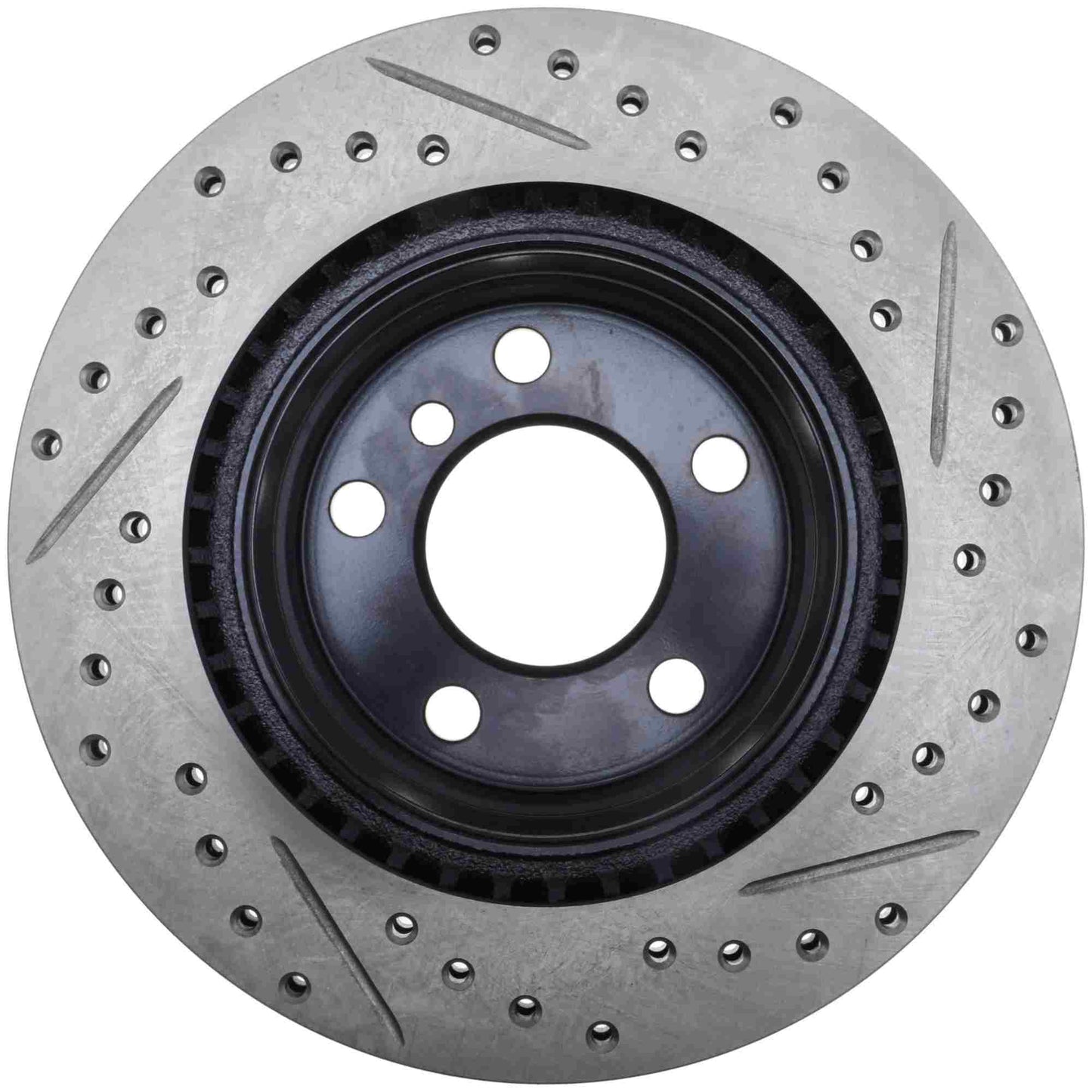 StopTech 2012-2014 BMW 328 Series / 2014 428i Slotted & Drilled Right Rear Brake Rotor 127.34143R