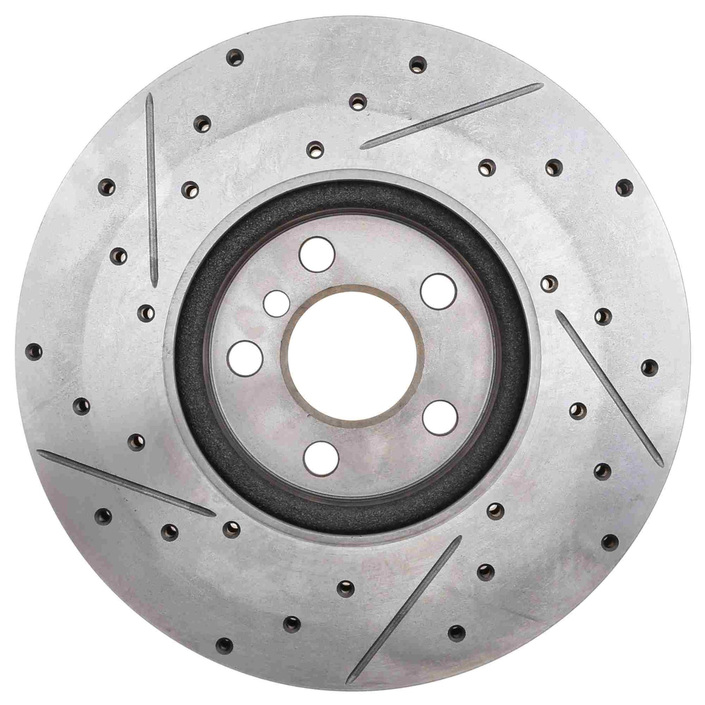 StopTech 2017 JCW Mini Cooper Sport Slotted & Drilled Front Left Rotor 127.34186L