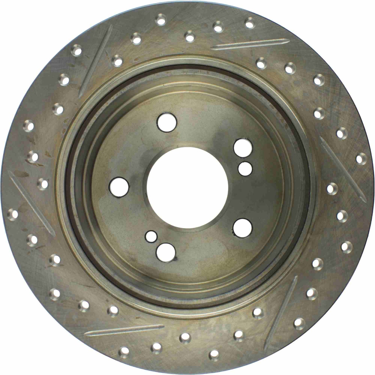 StopTech Slotted & Drilled Sport Brake Rotor 127.35018L