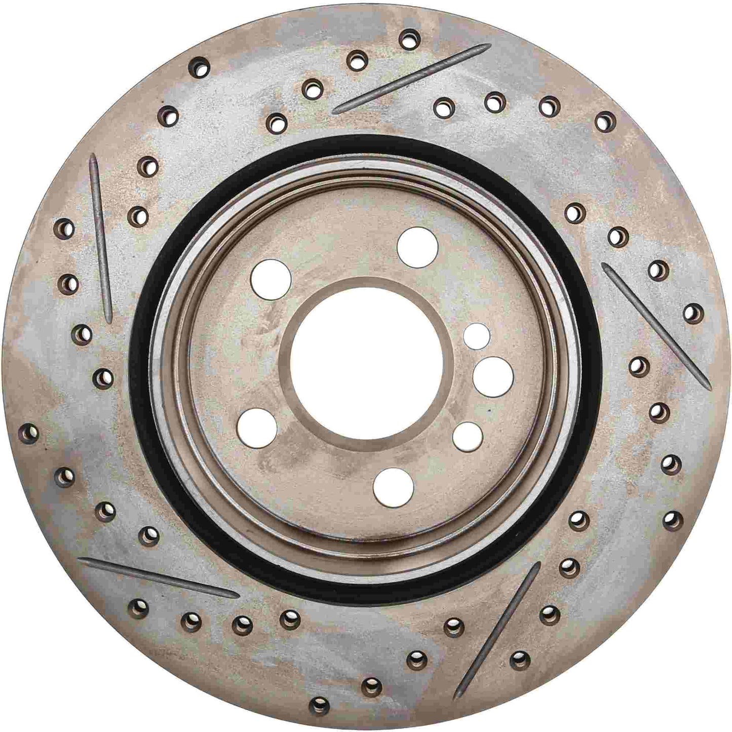 StopTech Slotted & Drilled Sport Brake Rotor 127.35024L