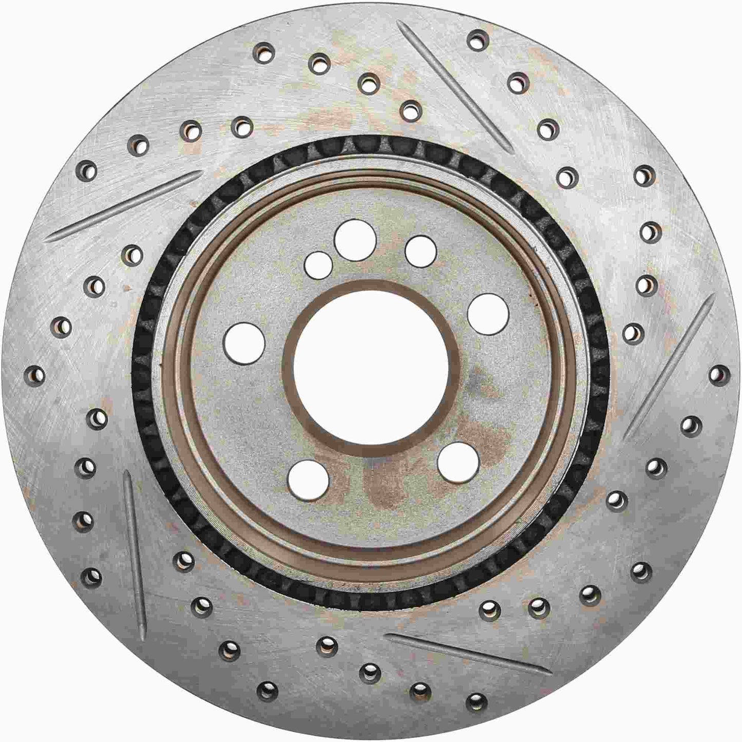 StopTech Slotted & Drilled Sport Brake Rotor 127.35024R