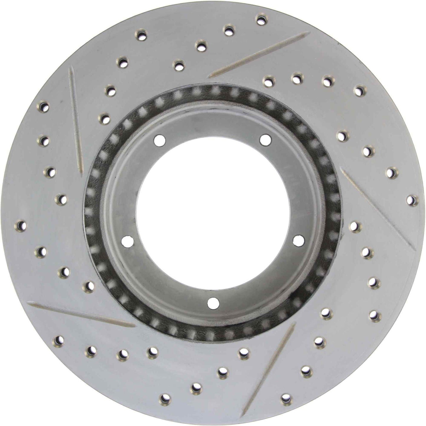 StopTech 65-88 Porsche 944 (Exc Turbo) Slotted & Drilled Left Front Rotor 127.37001L