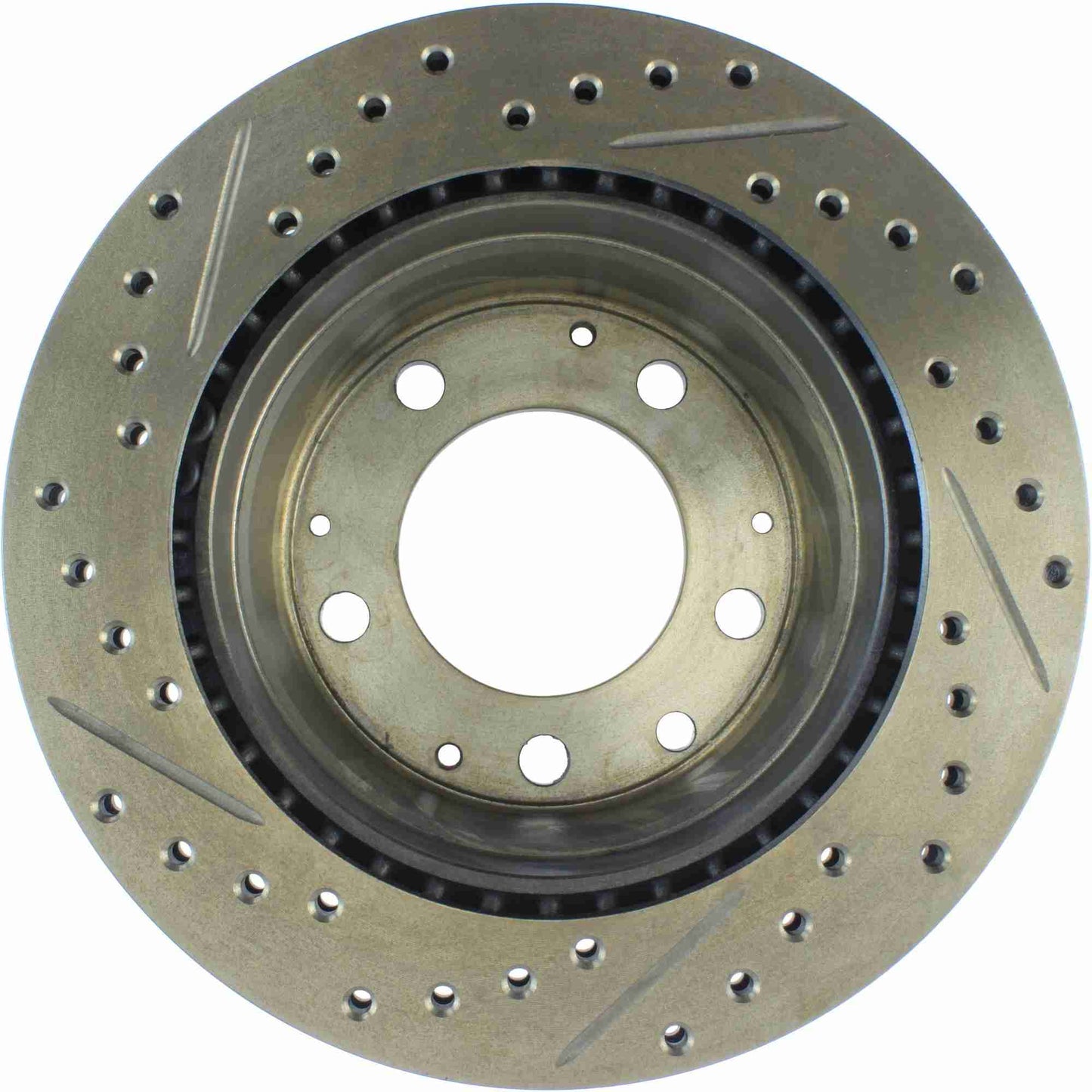 StopTech Slotted & Drilled Sport Brake Rotor 127.37002L