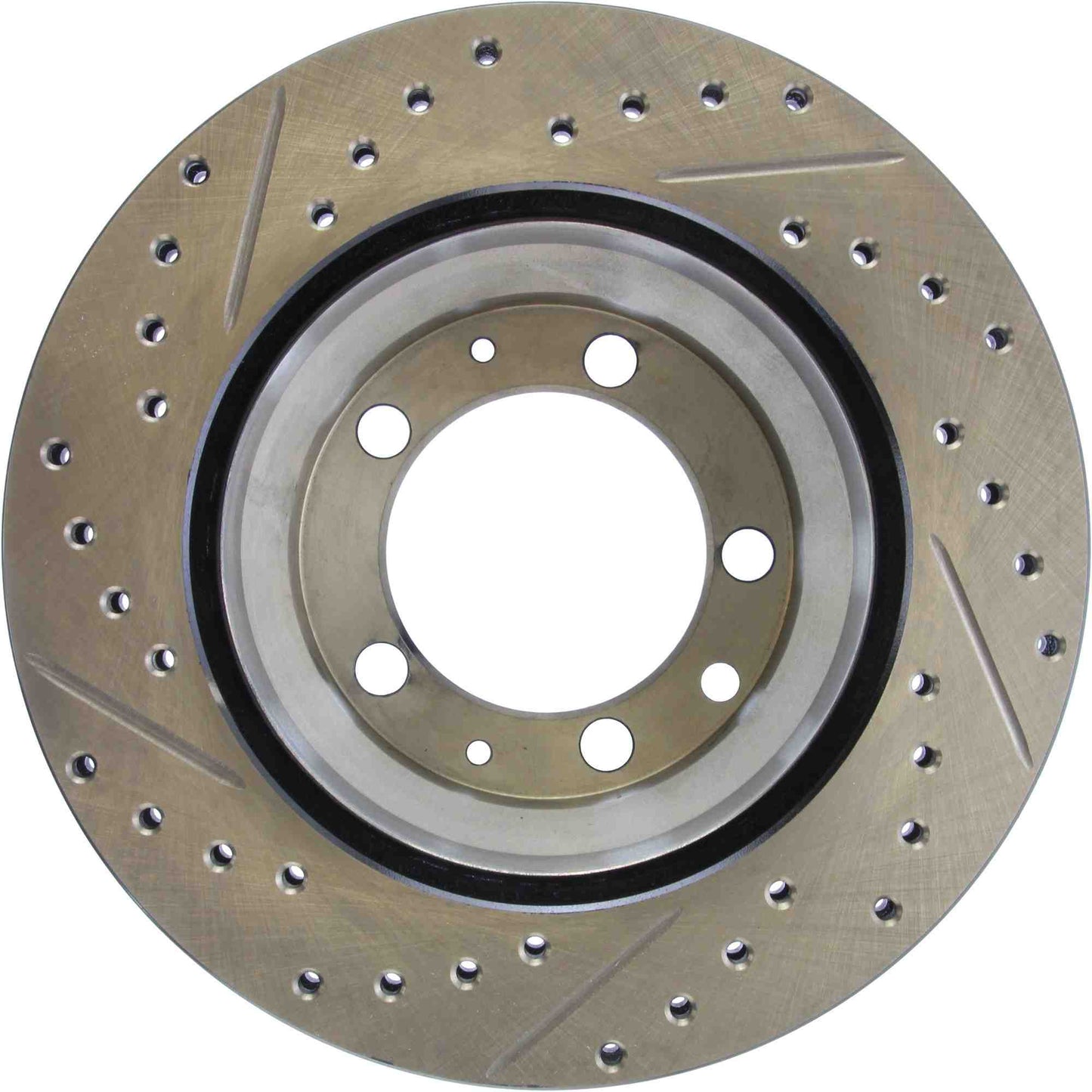StopTech Slotted & Drilled Sport Brake Rotor 127.37023L