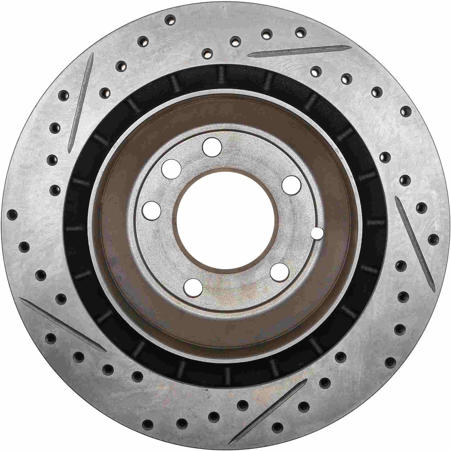 StopTech Slotted & Drilled Sport Brake Rotor 127.37044L