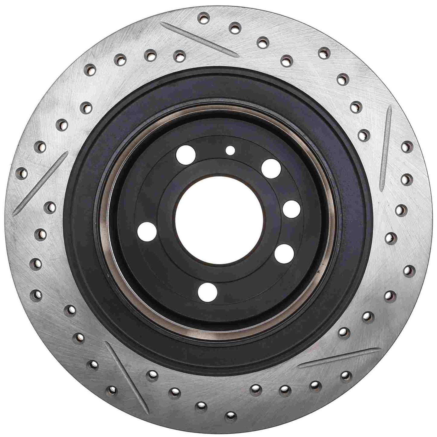 StopTech Slotted & Drilled Sport Brake Rotor 127.38015R