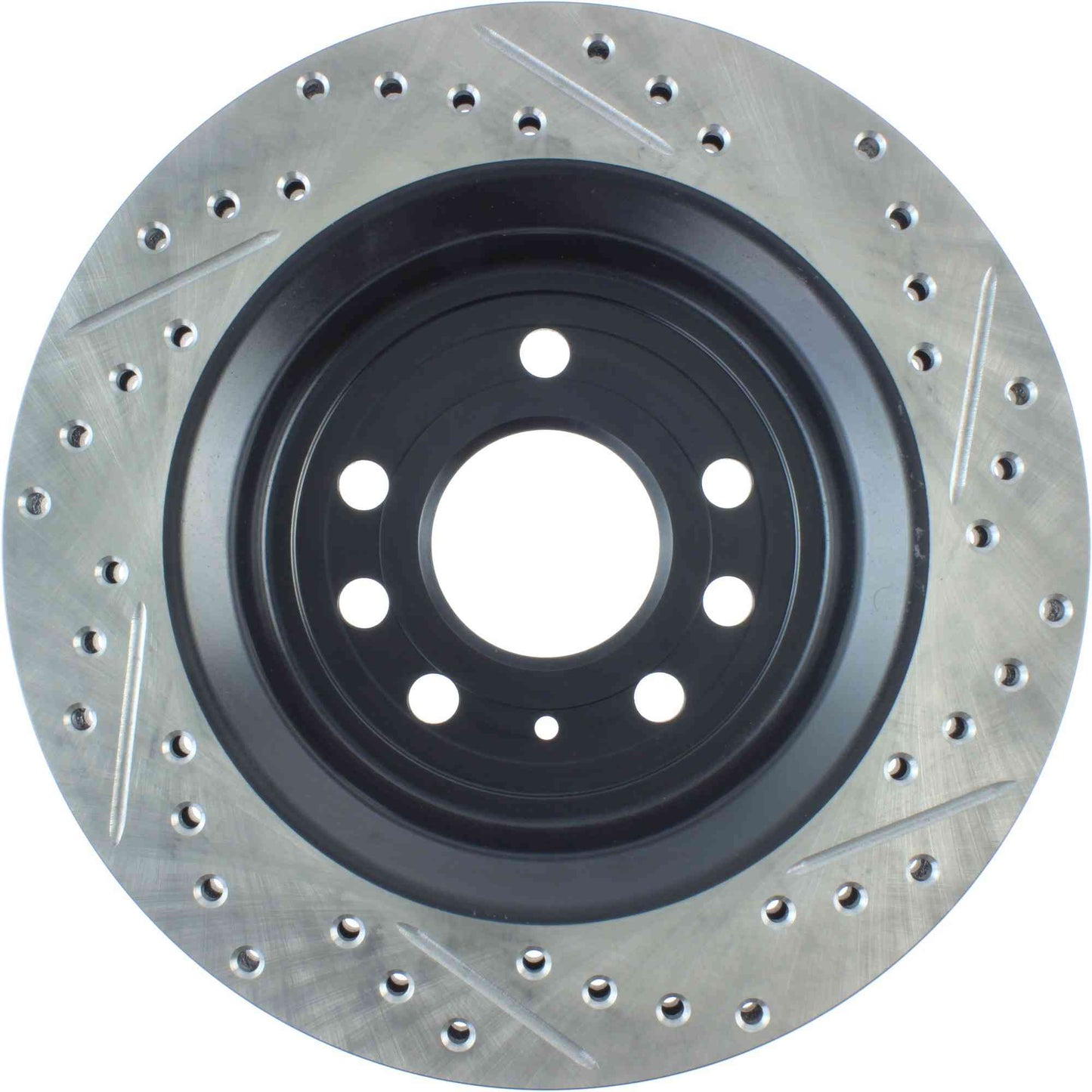 StopTech 03-09 Saab 9-3 Slotted & Drilled Right Rear Rotor 127.38019R