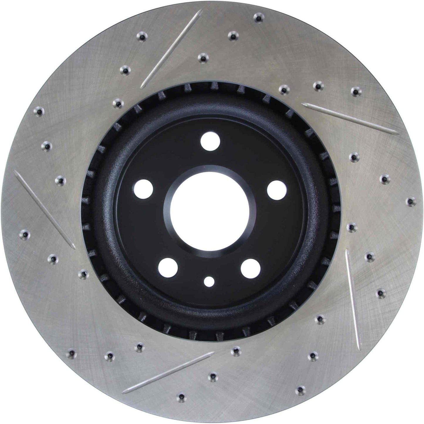 StopTech Slotted & Drilled Sport Brake Rotor 127.38024L