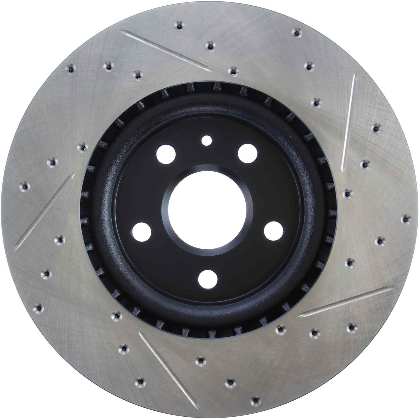 StopTech Slotted & Drilled Sport Brake Rotor 127.38024R