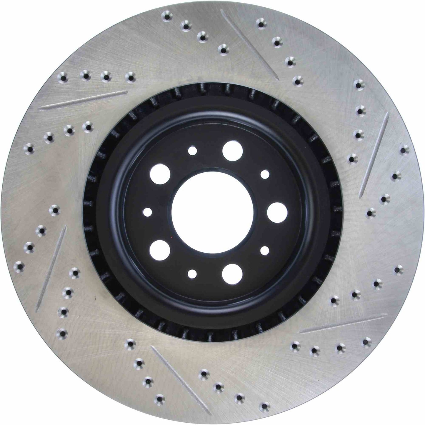 StopTech Slotted & Drilled Sport Brake Rotor 127.39035R