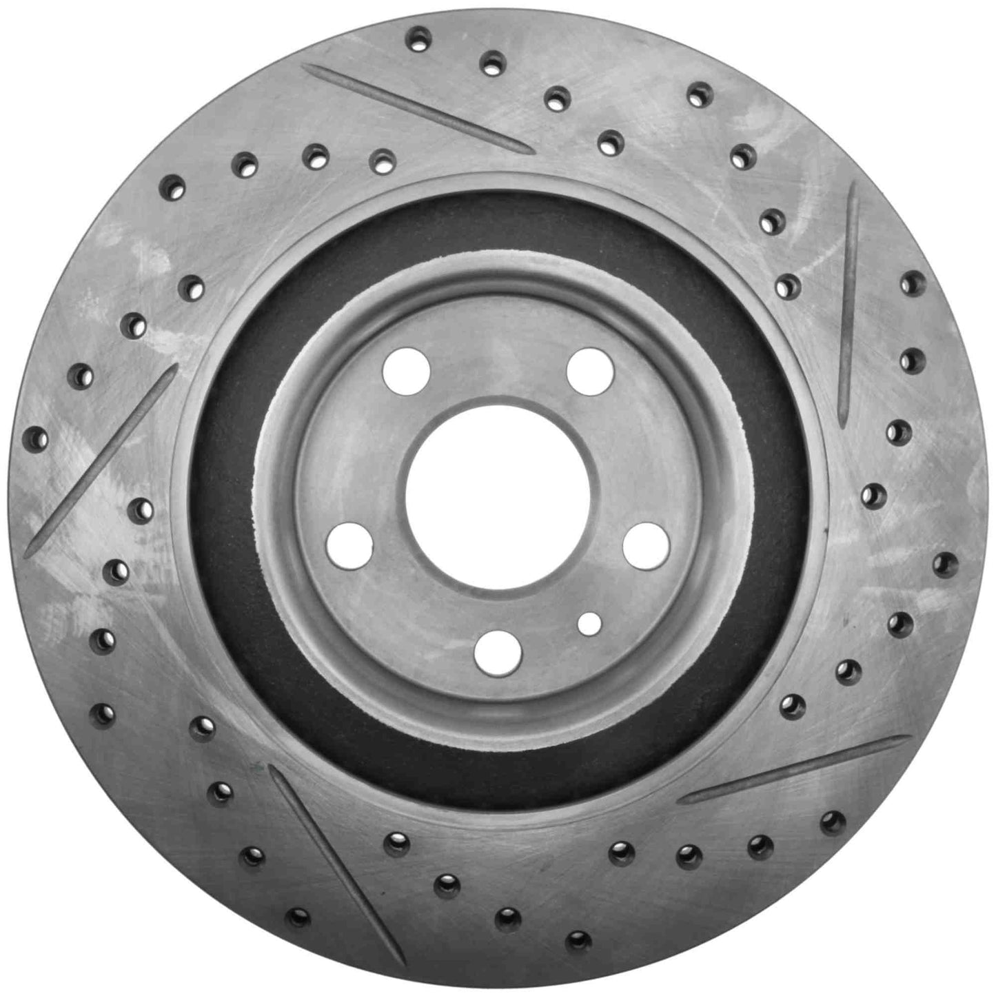 StopTech 16-17 Volvo XC90 Slotted & Drilled Rear Right Rotor 127.39049R