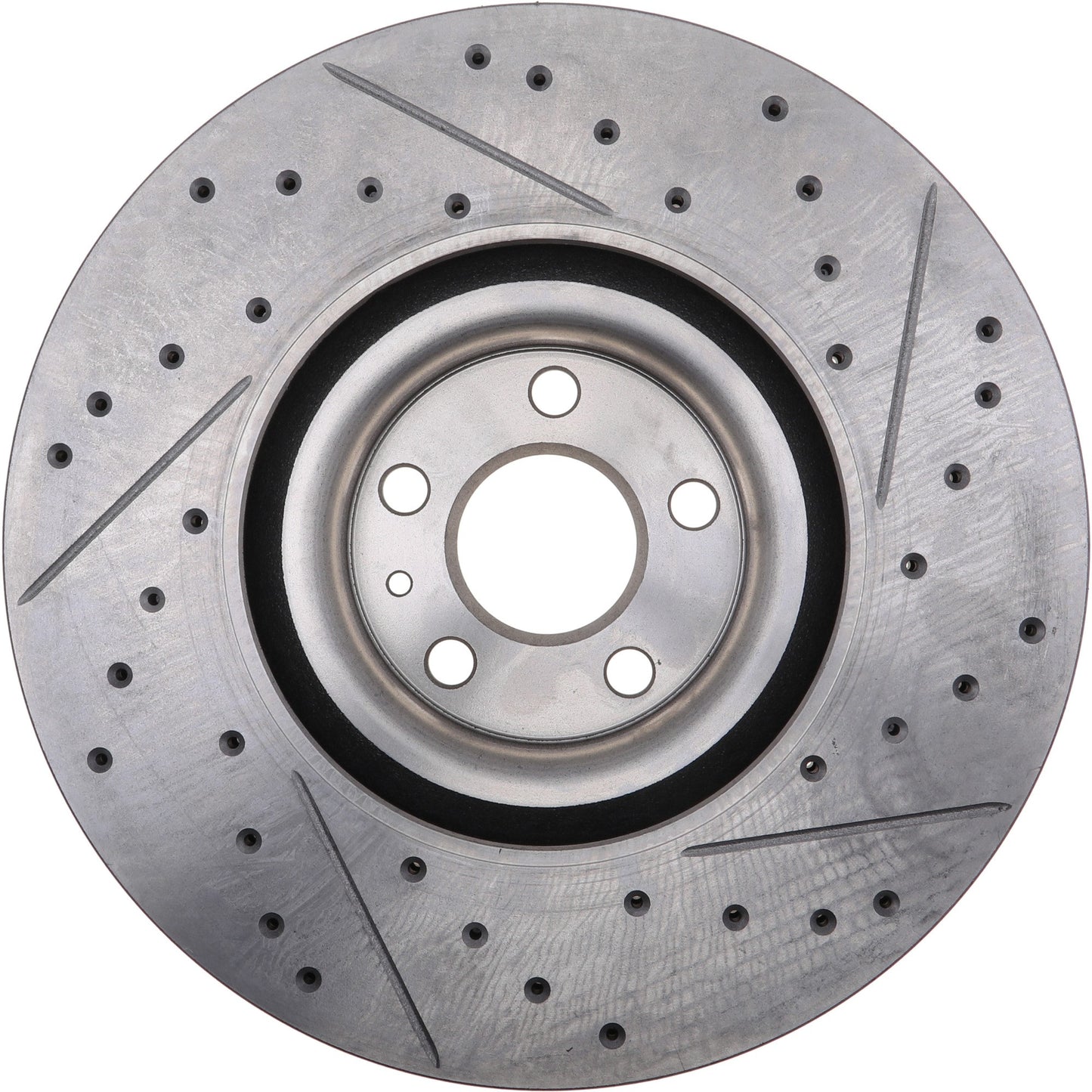 StopTech Power Slot 16-17 Volvo XC90 Slotted & Drilled Front Right Rotor 127.39052R