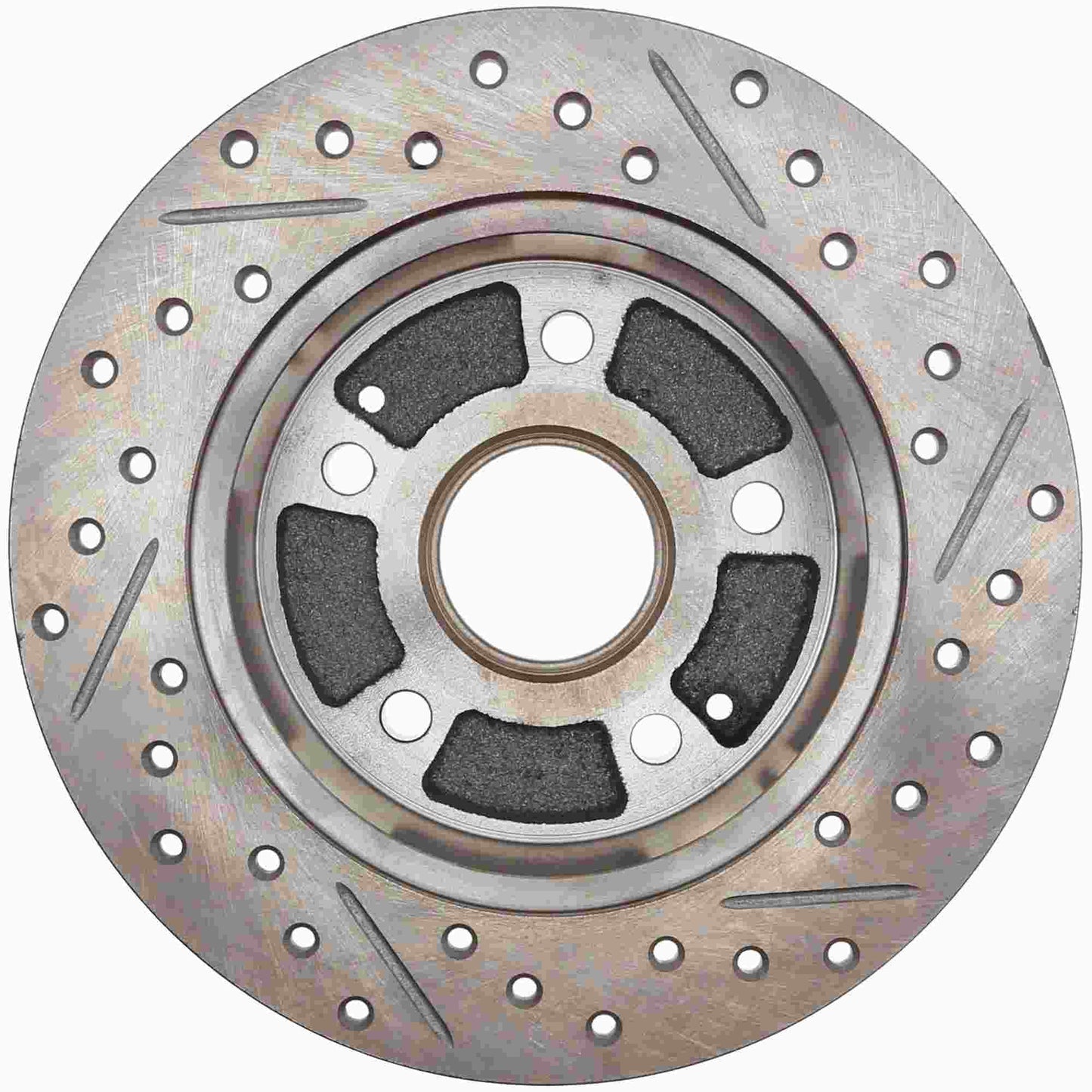 StopTech Slotted & Drilled Sport Brake Rotor 127.40045R