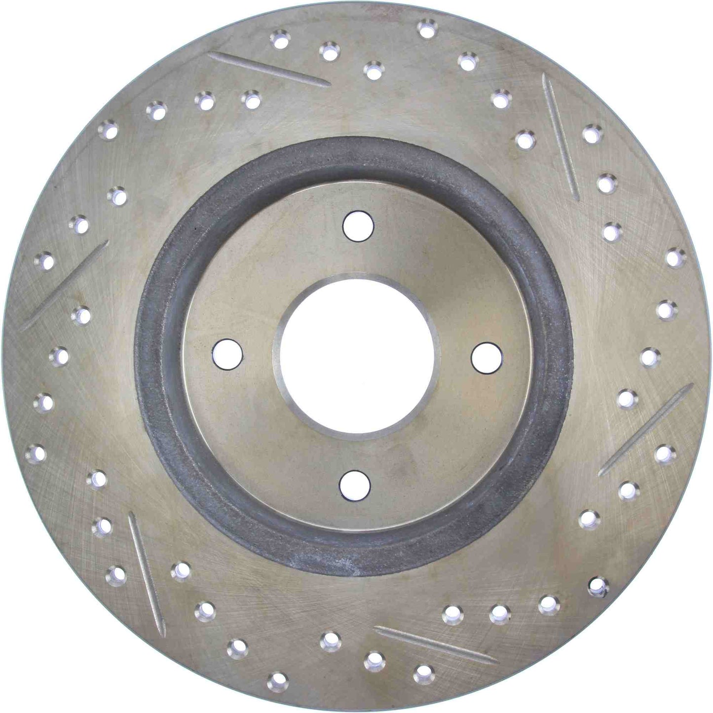 StopTech Sport Drilled/Slotted Brake Rotor; Rear Right