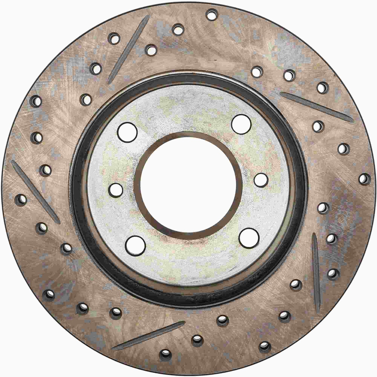 StopTech Power Slot 89-6/96 Nissan 240SX Slotted & Drilled Left Front Rotor 127.42040L