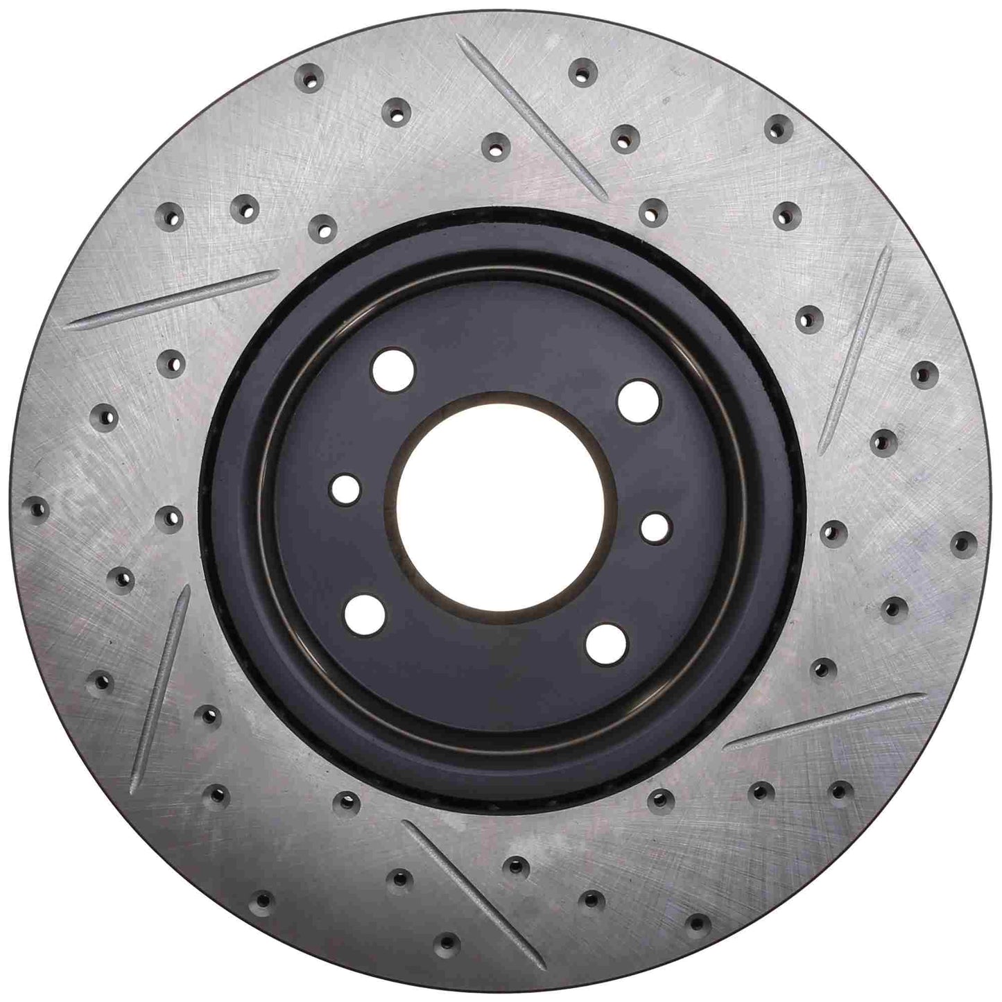 StopTech 4/03-06 Nissan Sentra(EXC Wagon) 2.5L SpecV SportStop Slotted & Drilled Front Right Rotor 127.42083R