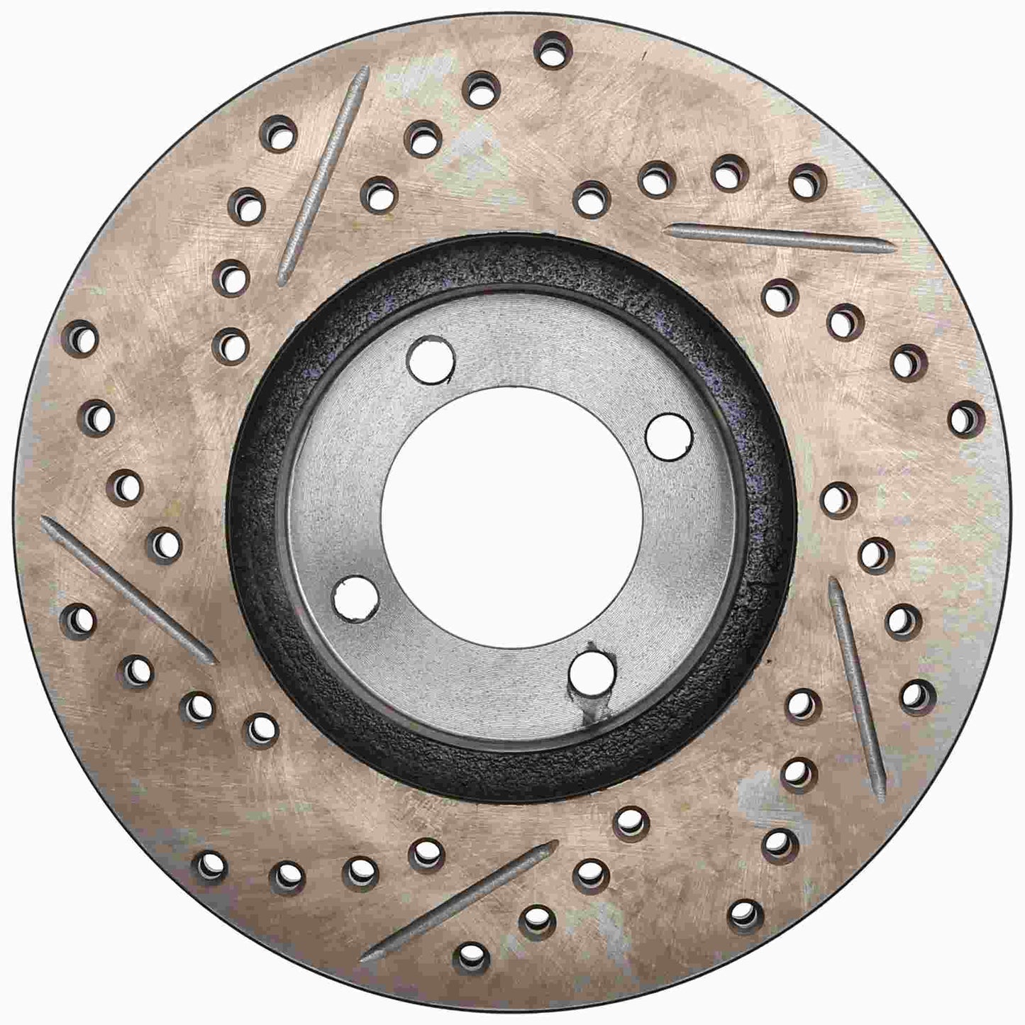 StopTech Slotted & Drilled Sport Brake Rotor 127.44027L
