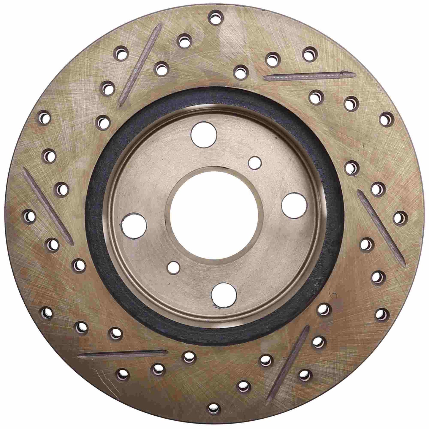 StopTech Slotted & Drilled Sport Brake Rotor 127.44028L