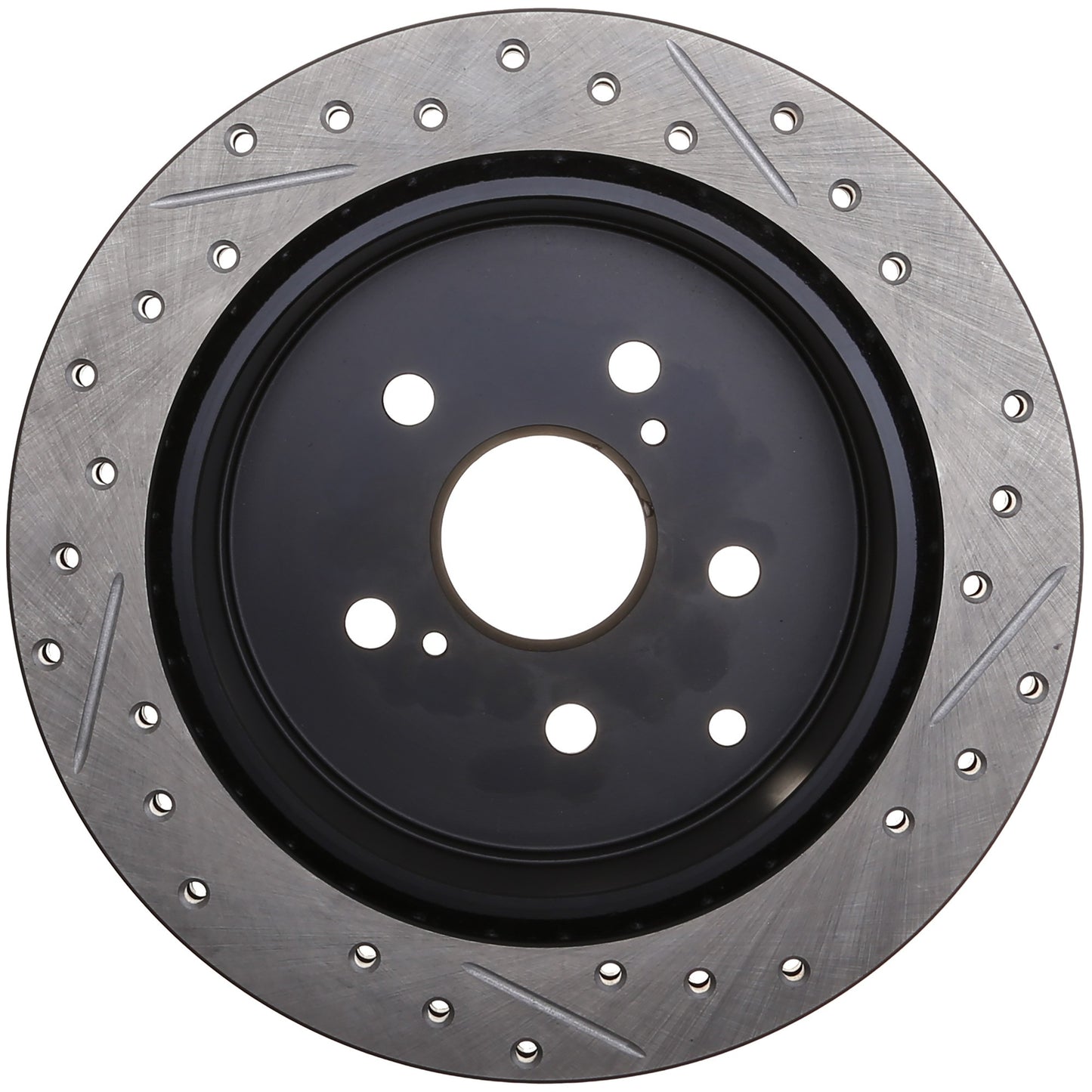StopTech 1/86-92 Toyota Supra Right Rear Slotted & Drilled Rotor 127.44041R