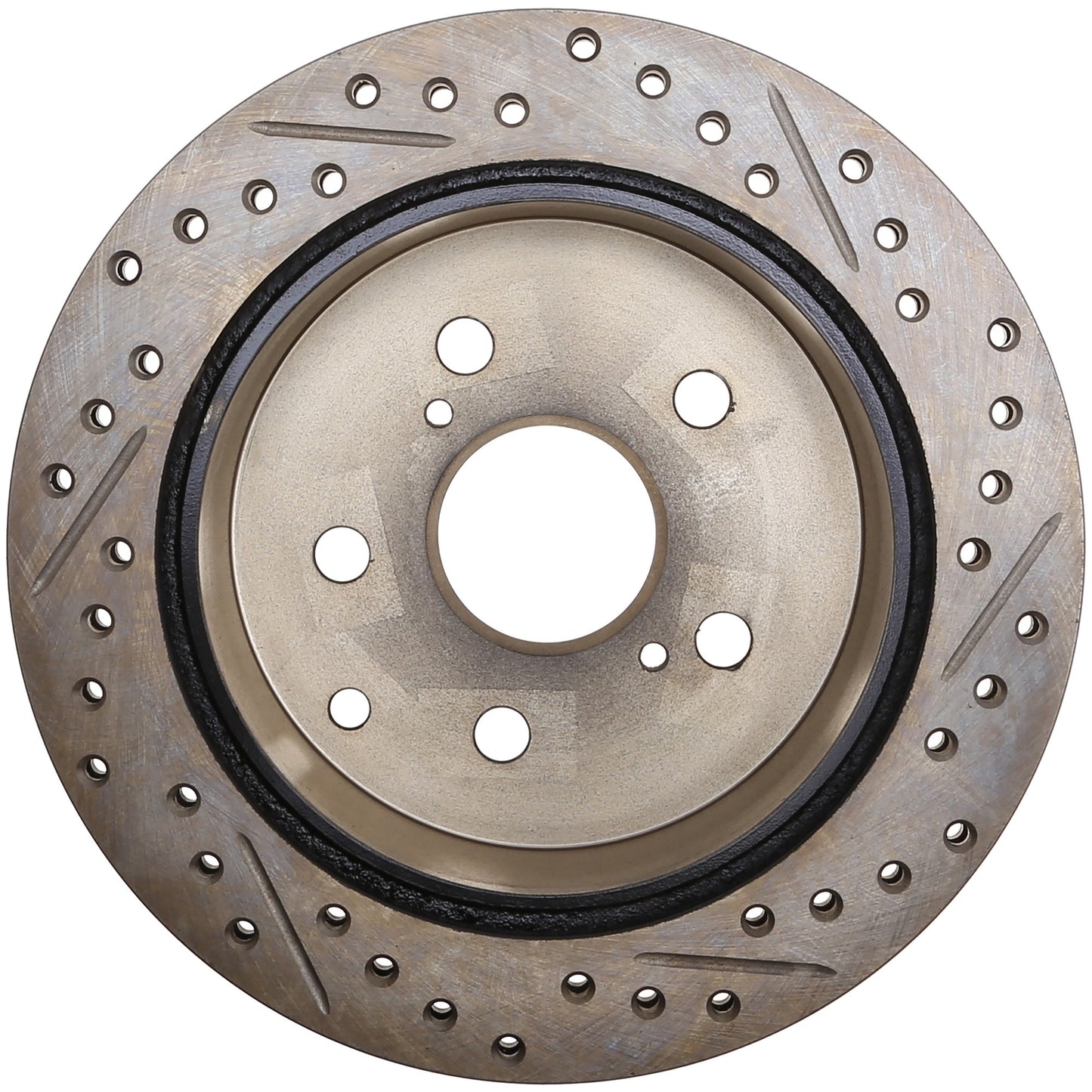 StopTech Slotted & Drilled Sport Brake Rotor 127.44057R
