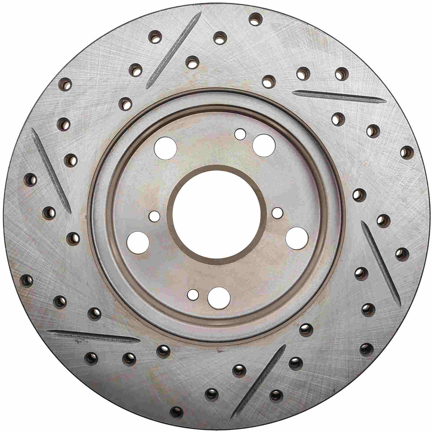 StopTech 91-92 Lexus LS 400/430/460/600h L Left Front Slotted & Drilled Rotor 127.44076L