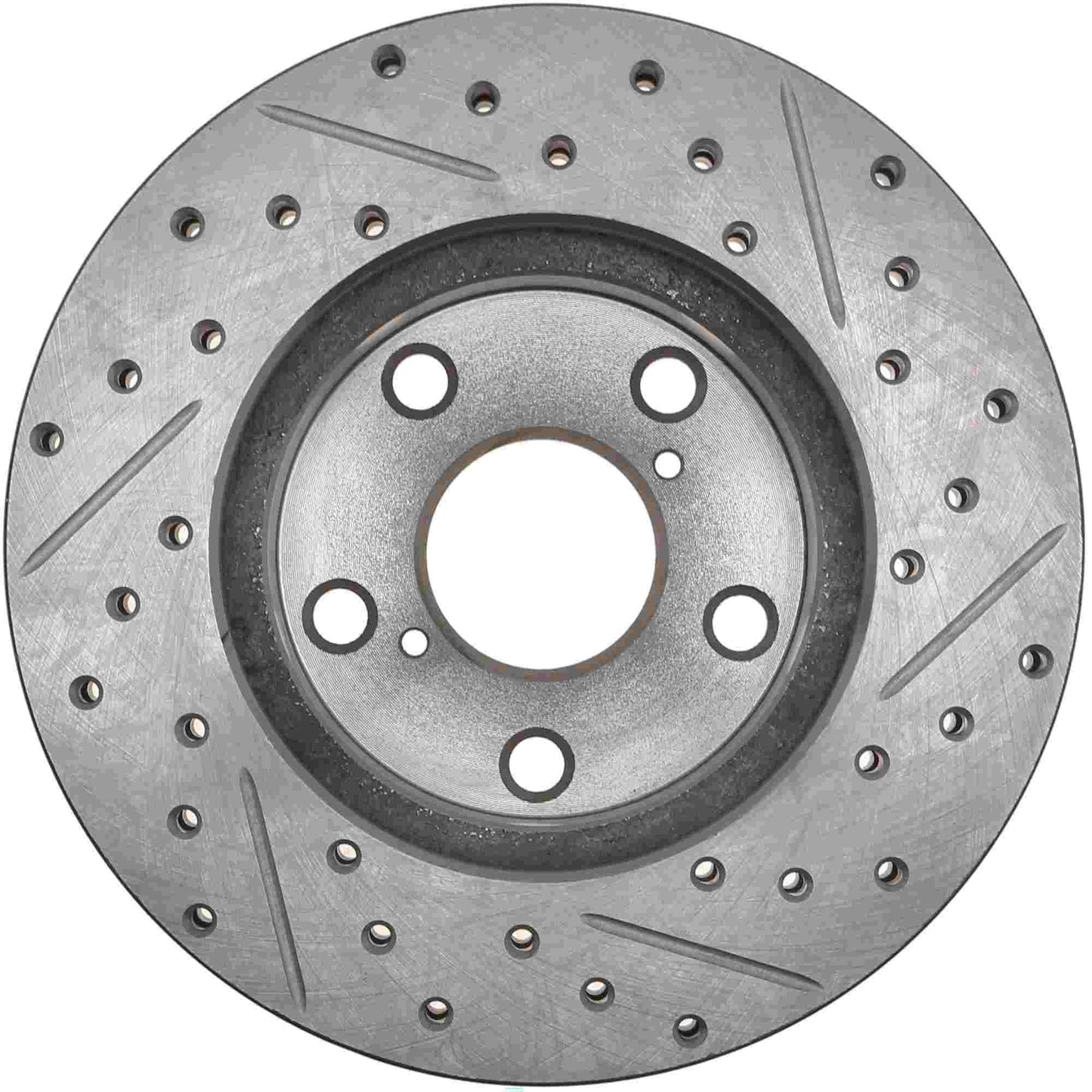 StopTech Slotted & Drilled Sport Brake Rotor 127.44081R
