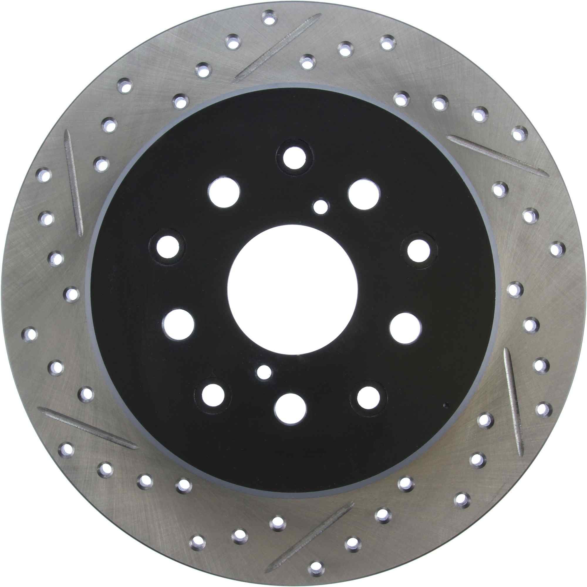 StopTech Sport Cryo Drilled/Slotted Brake Rotor; Rear Right