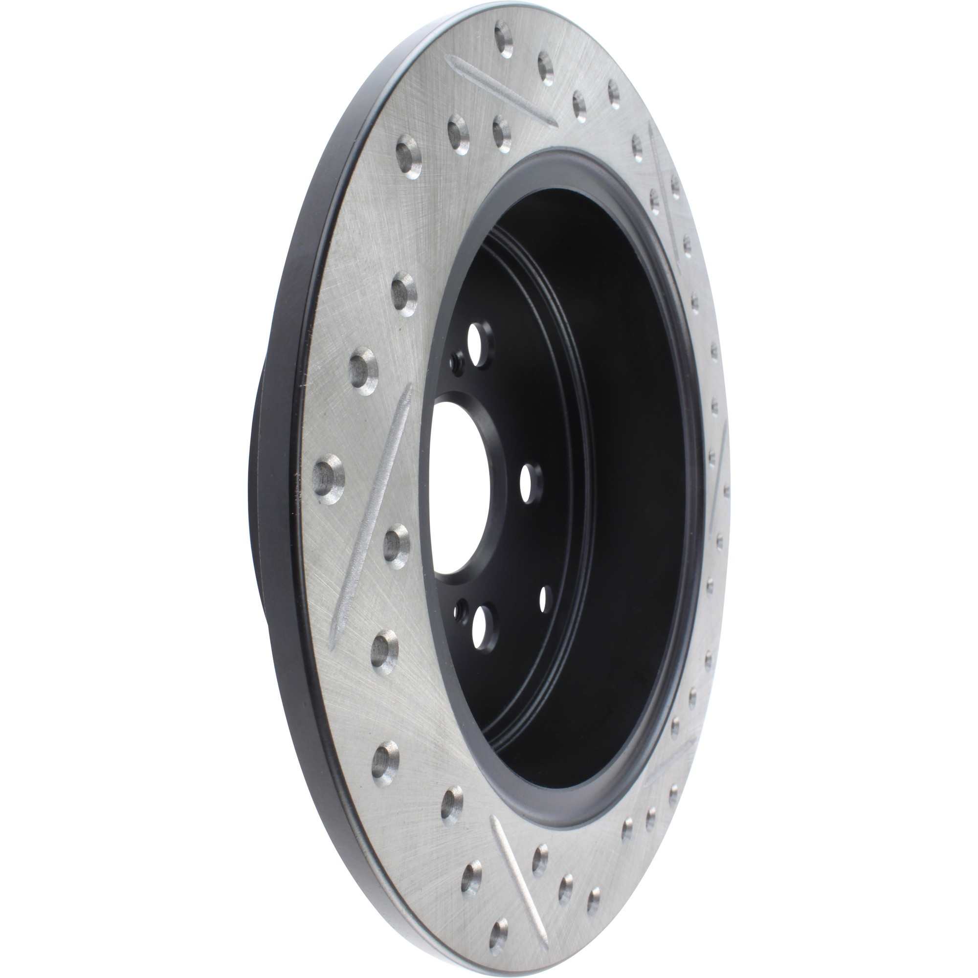 StopTech Sport Drilled/Slotted Brake Rotor; Rear Right