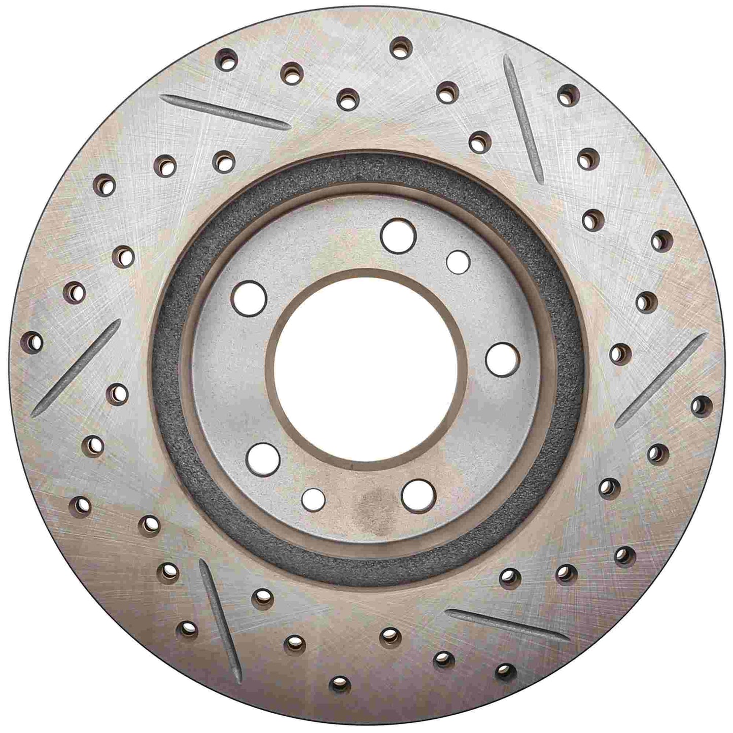 StopTech 89-92 Mazda RX-7 Slotted & Drilled Right Front Rotor 127.45022R