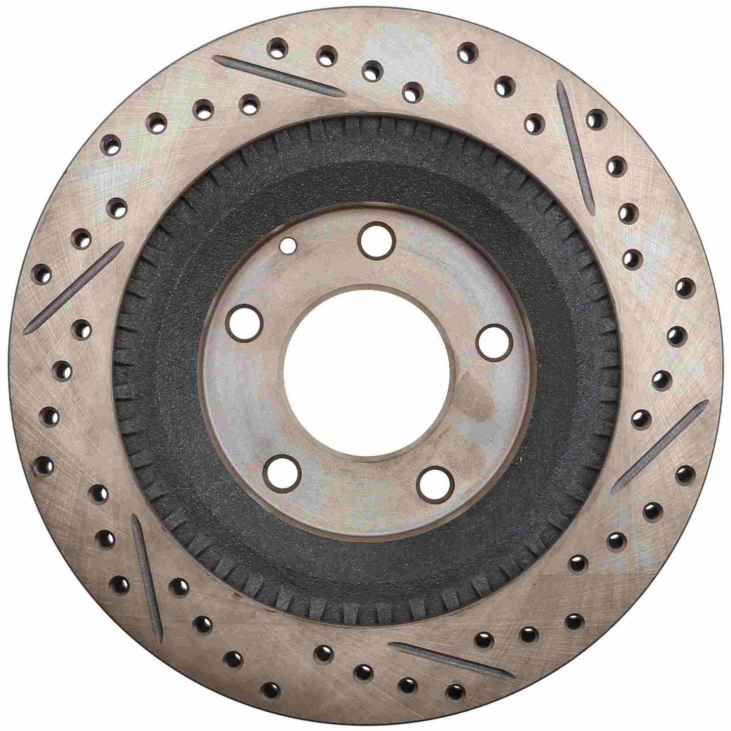 StopTech Slotted & Drilled Sport Brake Rotor 127.45052R