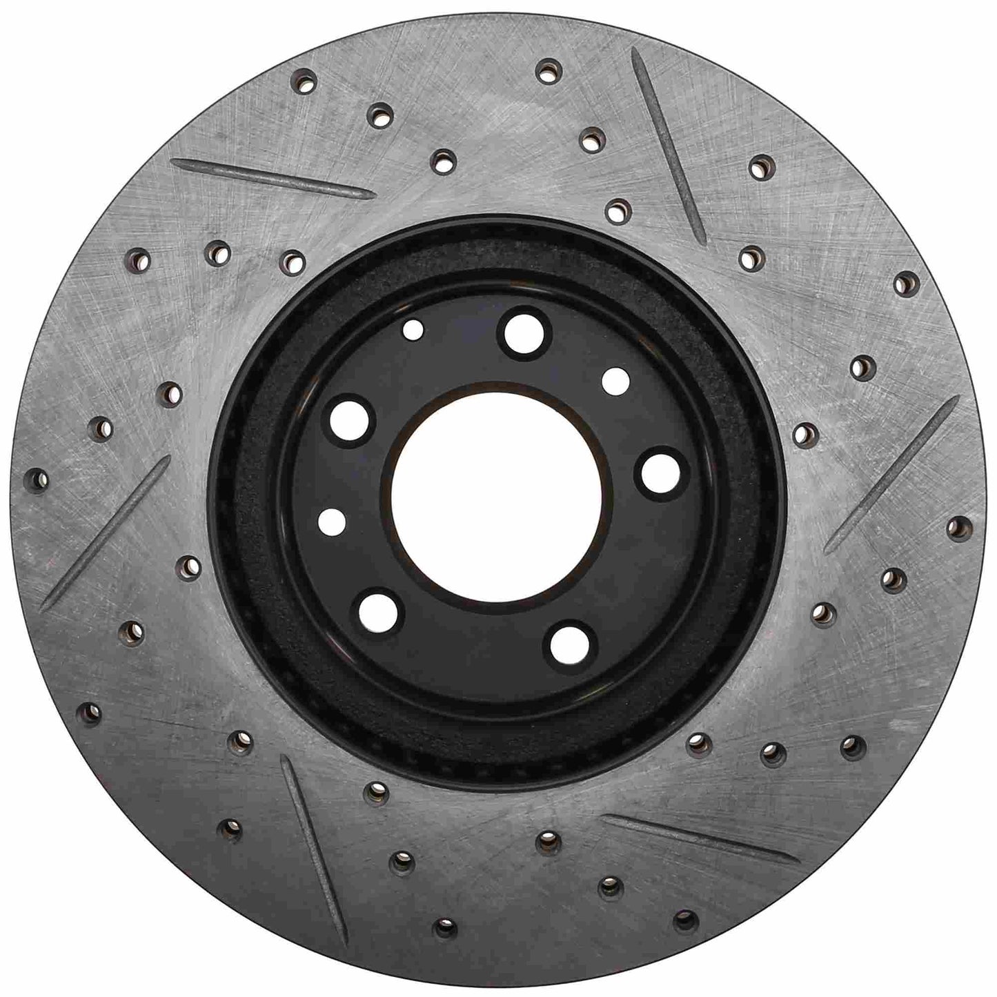 StopTech 06-07 Mazda6 Slotted & Drilled Right Front Rotor 127.45073R